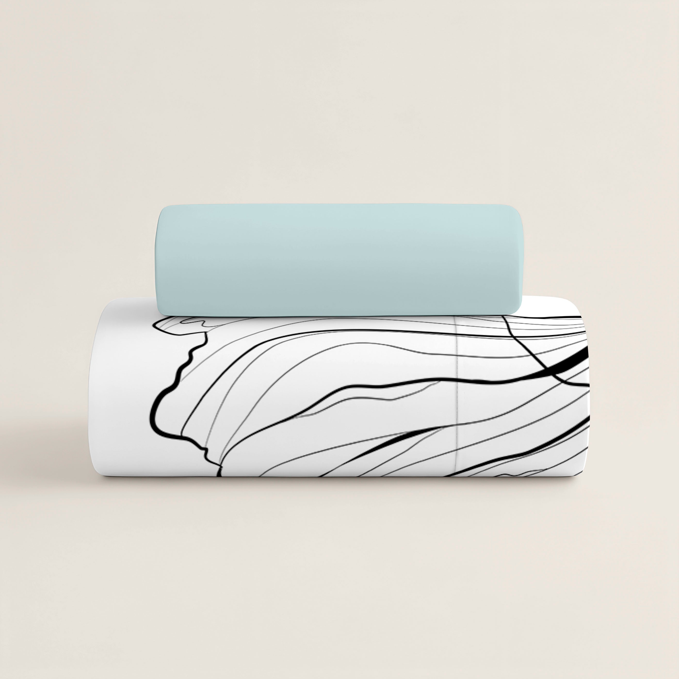 FUNDA NÓRDICA ESTAMPADA AMELIA 100% ALGODÓN