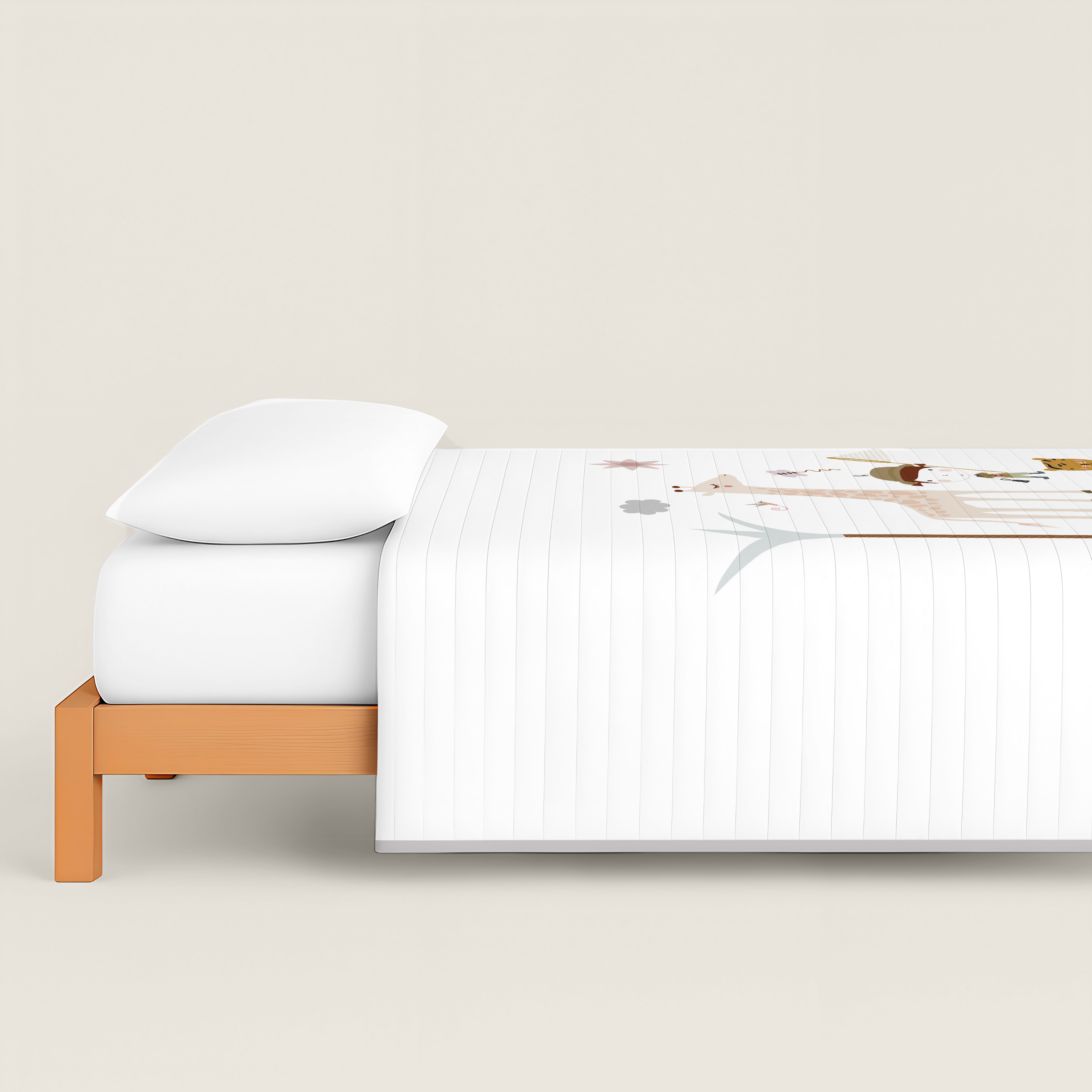 COLCHA BOUTI REVERSIBLE ESTAMPADA INFANTIL EXPLORADORA 100% ALGODÓN