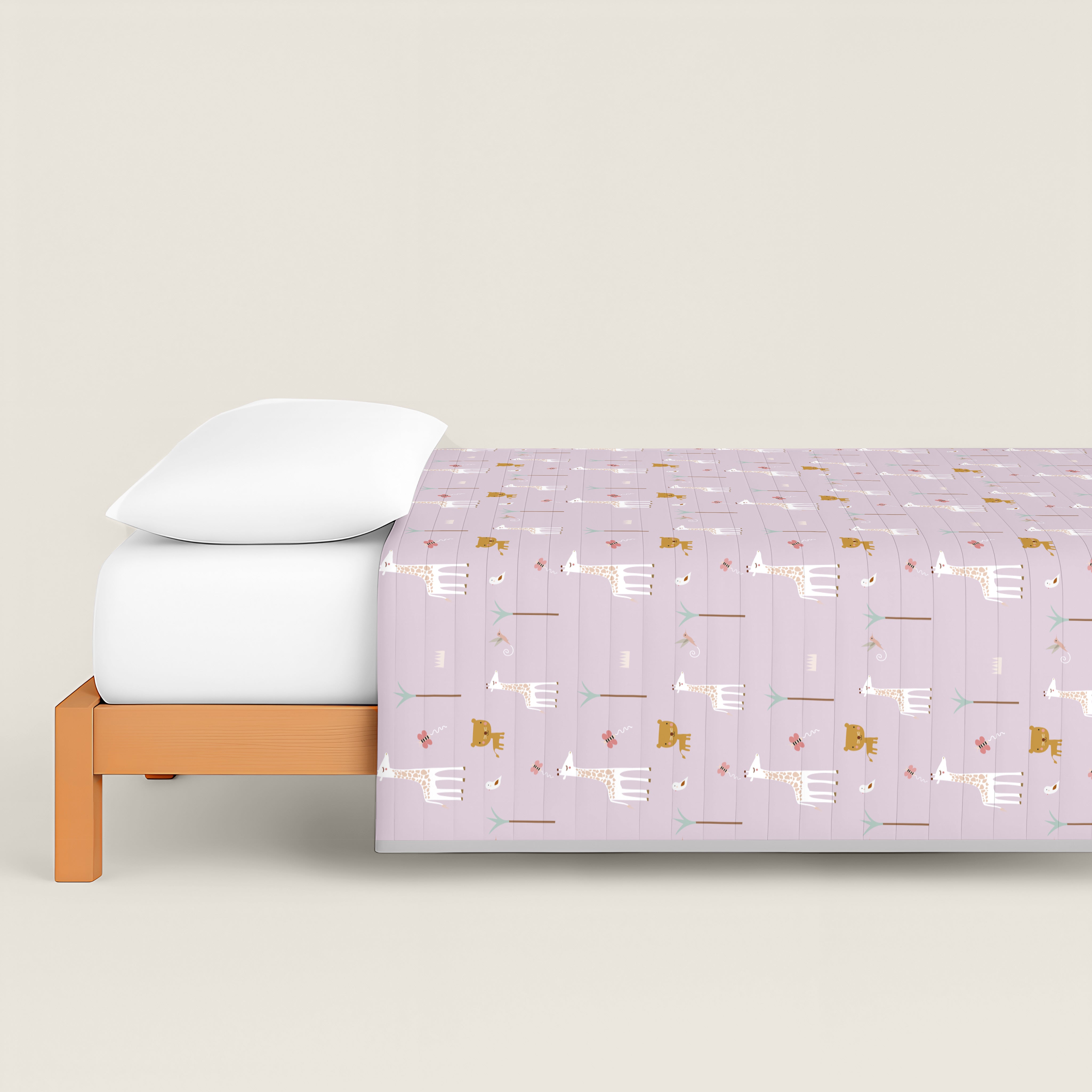 COLCHA BOUTI REVERSIBLE ESTAMPADA INFANTIL EXPLORADORA 100% ALGODÓN