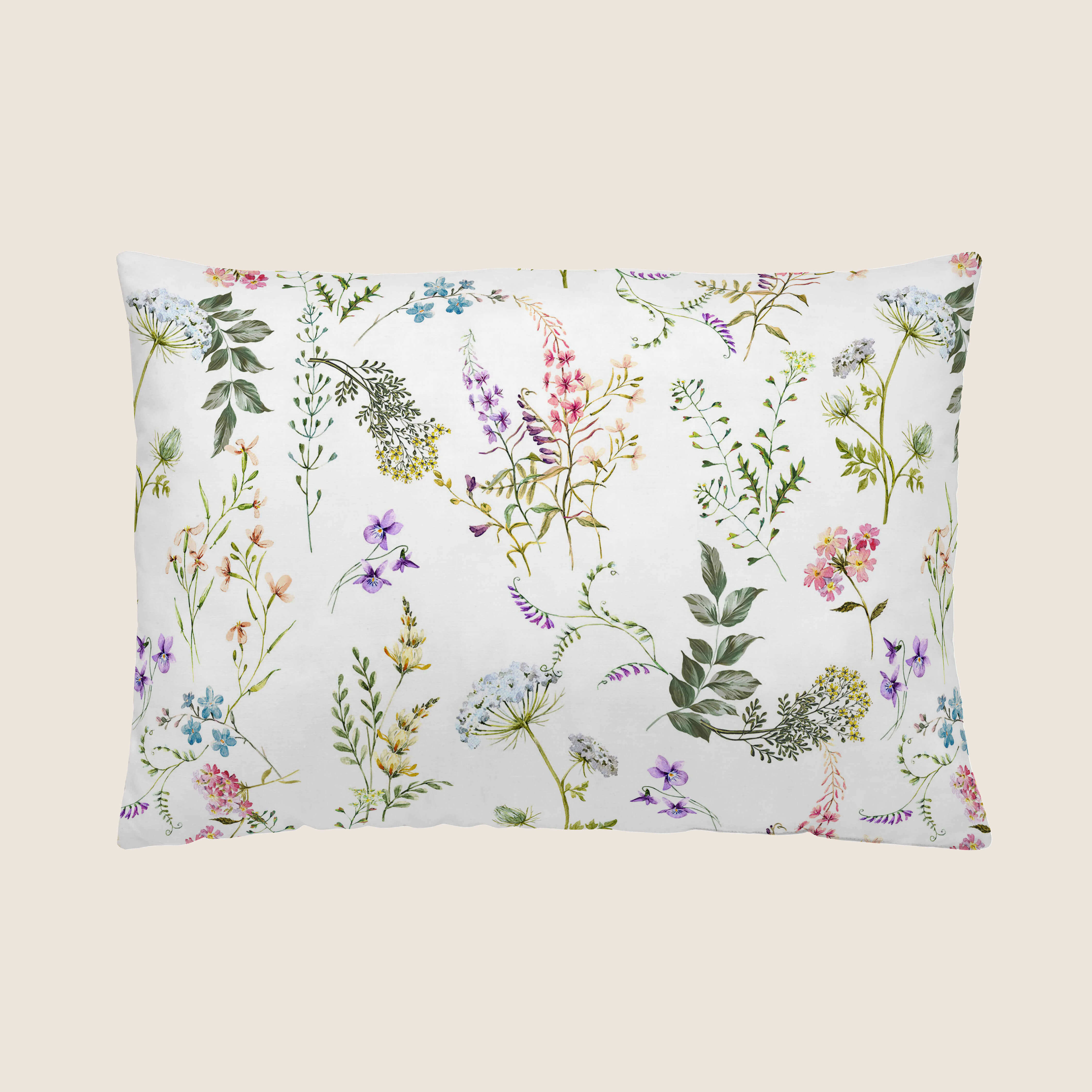 FUNDA DE COJÍN ESTAMPADO MAEVA 100% ALGODÓN