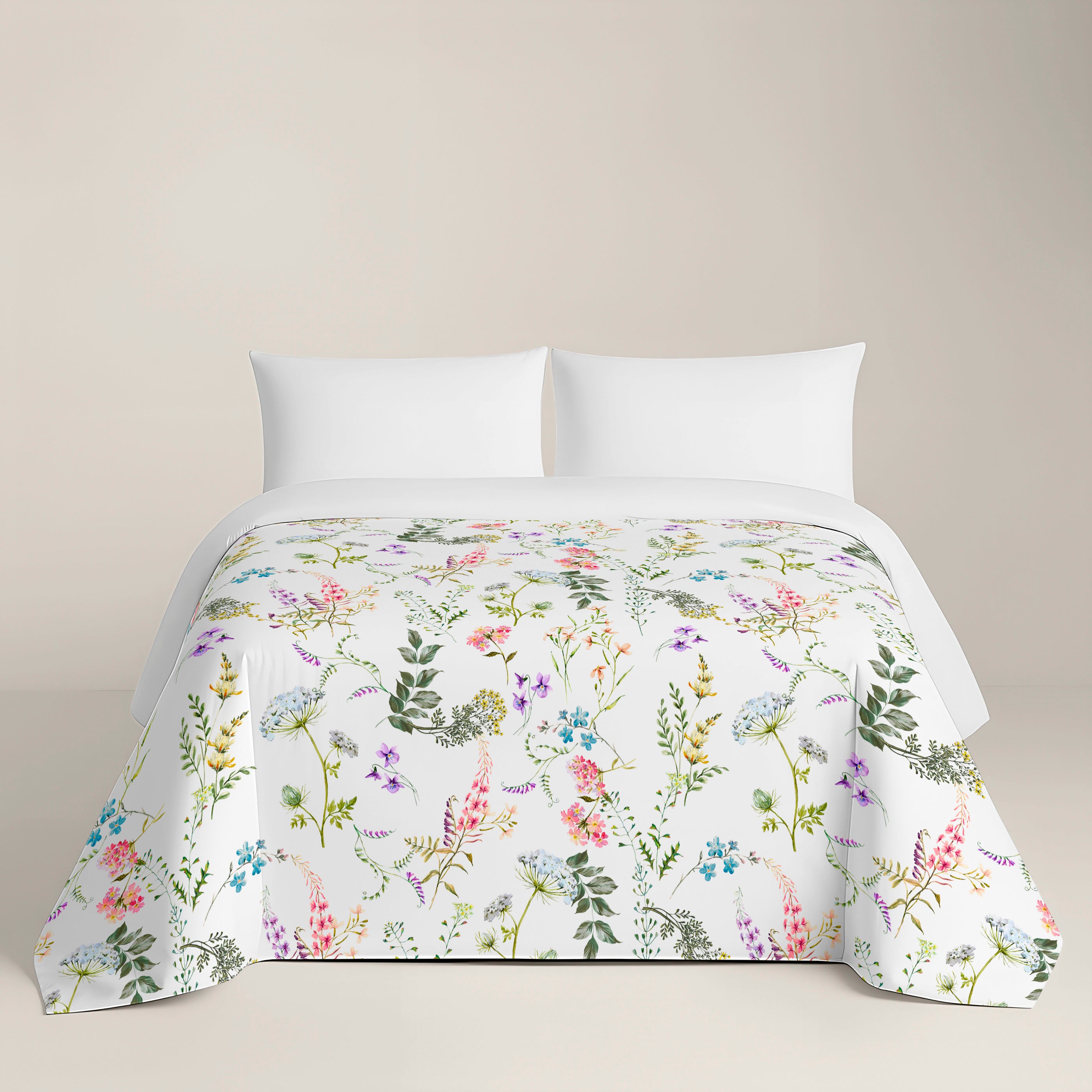 FUNDA NÓRDICA ESTAMPADA MAEVA 100% ALGODÓN