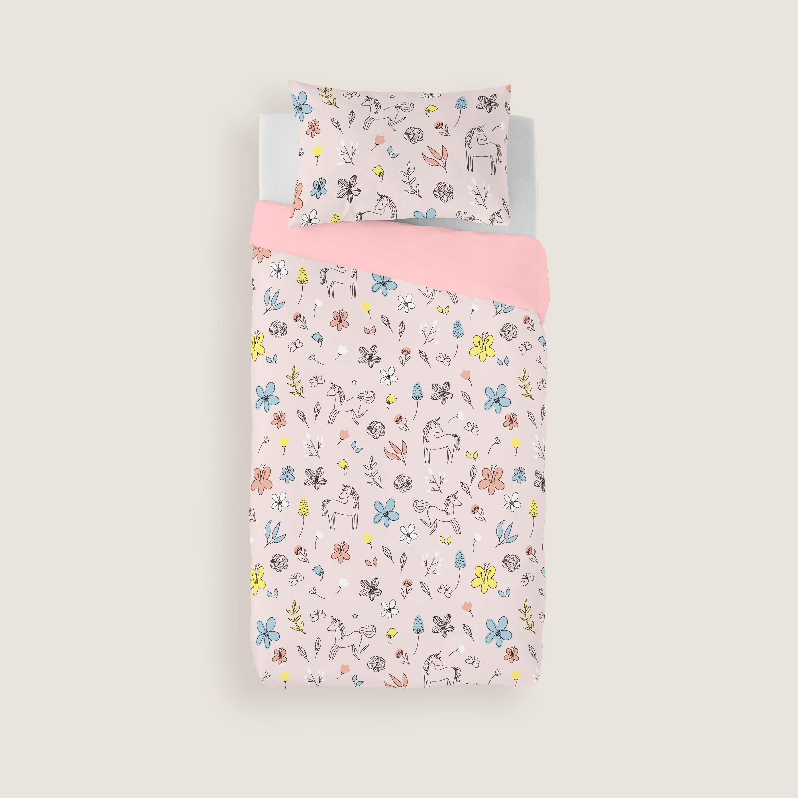 FUNDA NÓRDICA ESTAMPADA INFANTIL DINKY 100% ALGODÓN