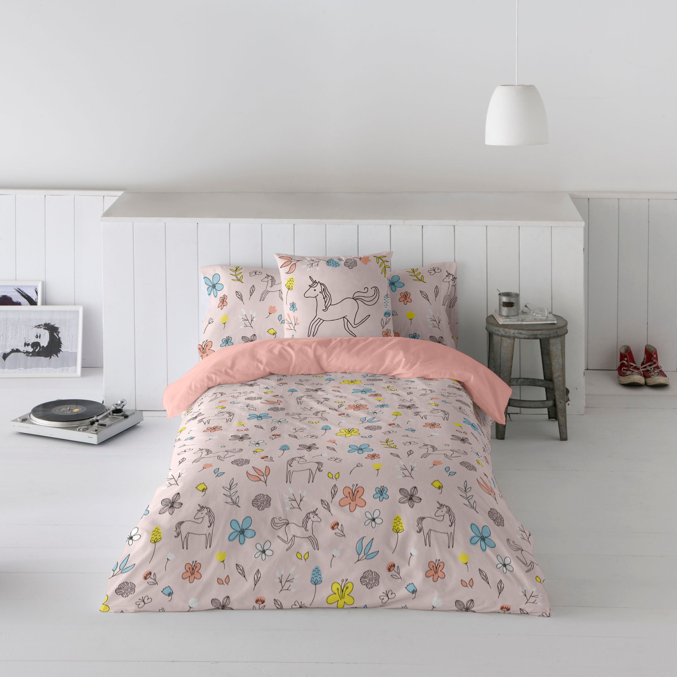 FUNDA NÓRDICA ESTAMPADA INFANTIL DINKY 100% ALGODÓN