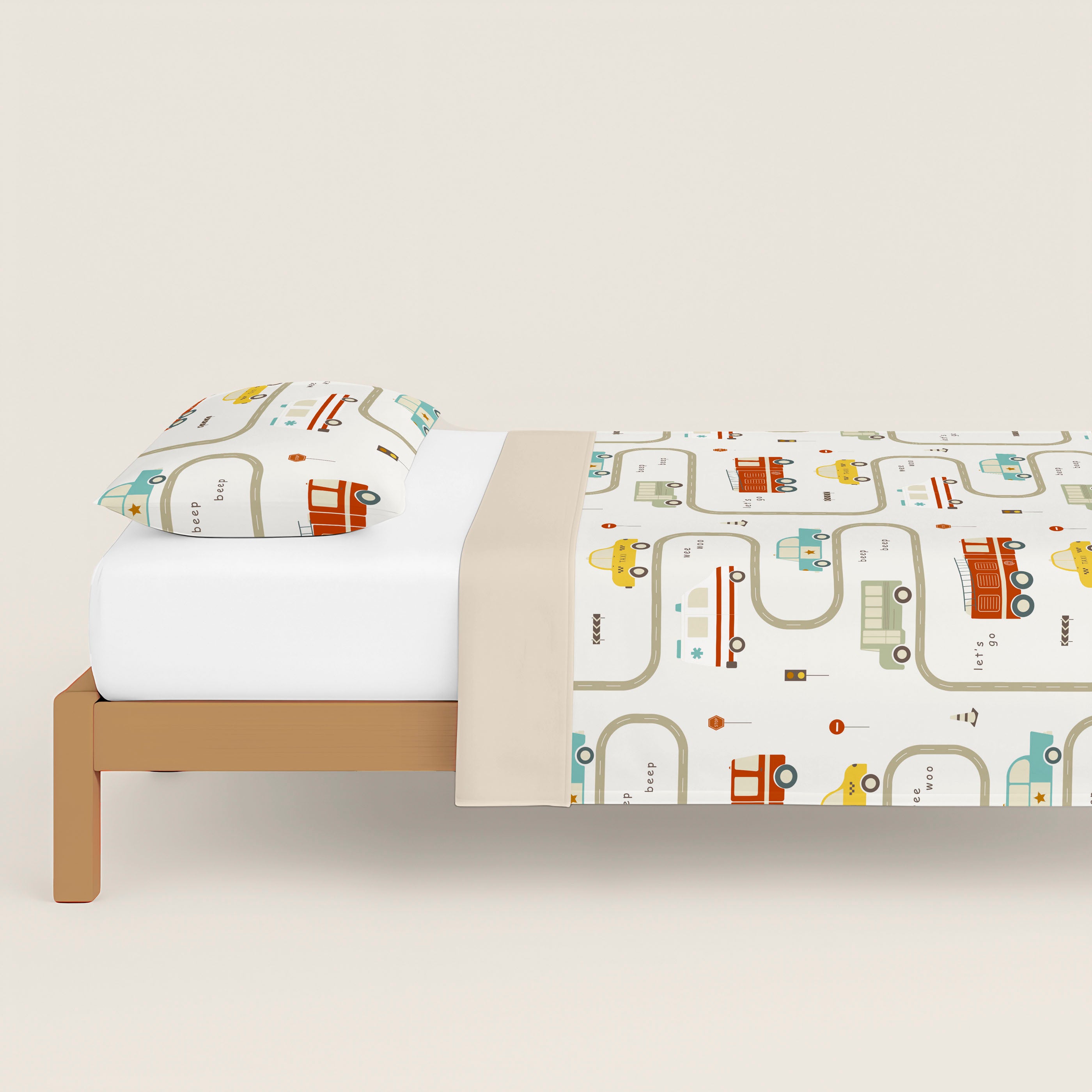 FUNDA NÓRDICA ESTAMPADA INFANTIL GREM 100% ALGODÓN