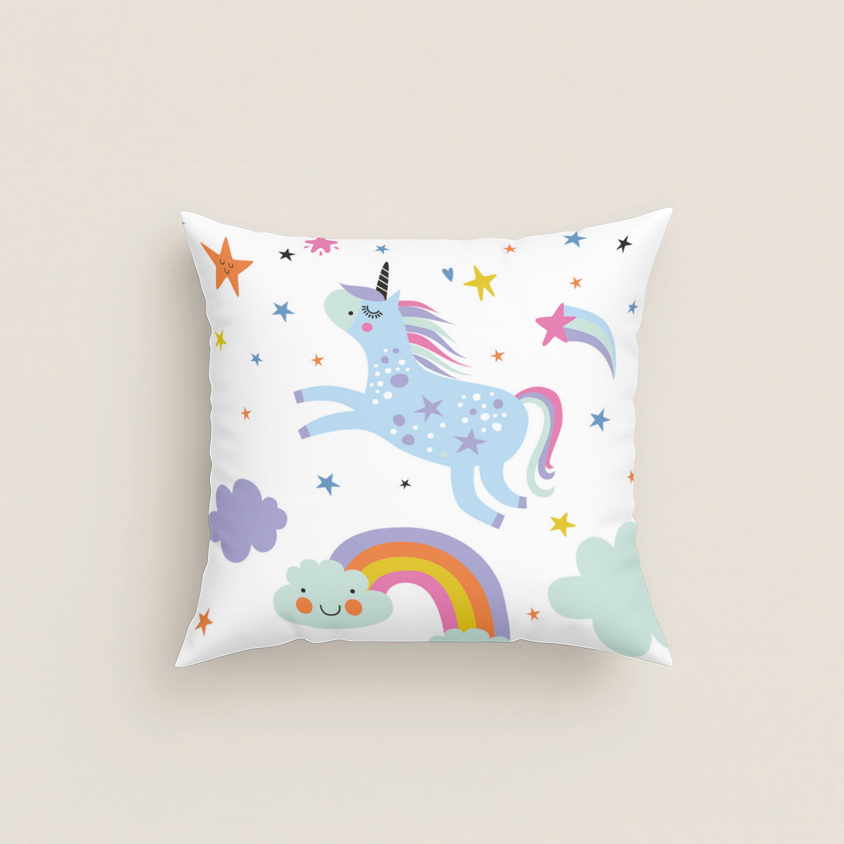 FUNDA DE COJÍN ESTAMPADO SPARKLY 100% ALGODÓN