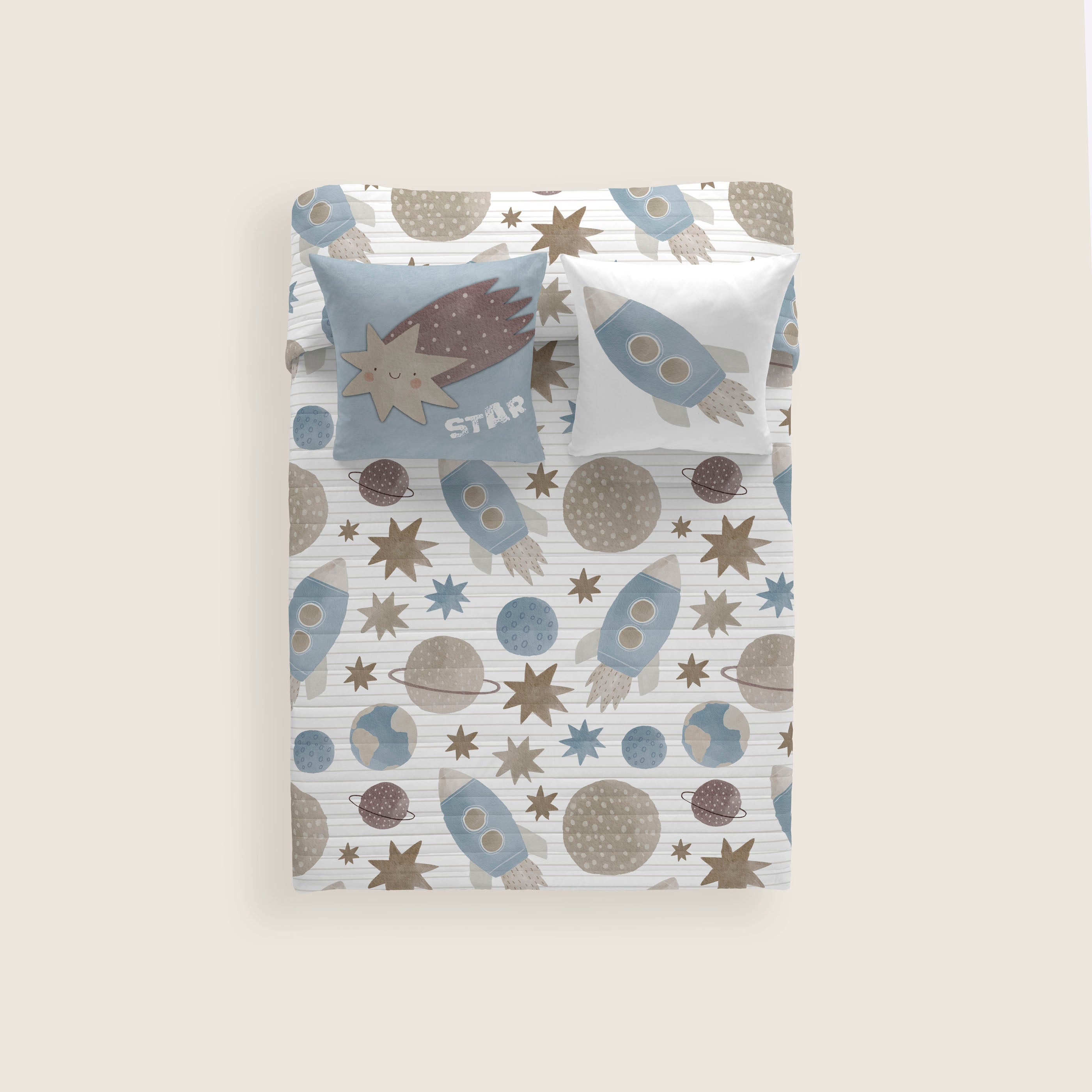 COLCHA BOUTI ESTAMPADA INFANTIL ORION