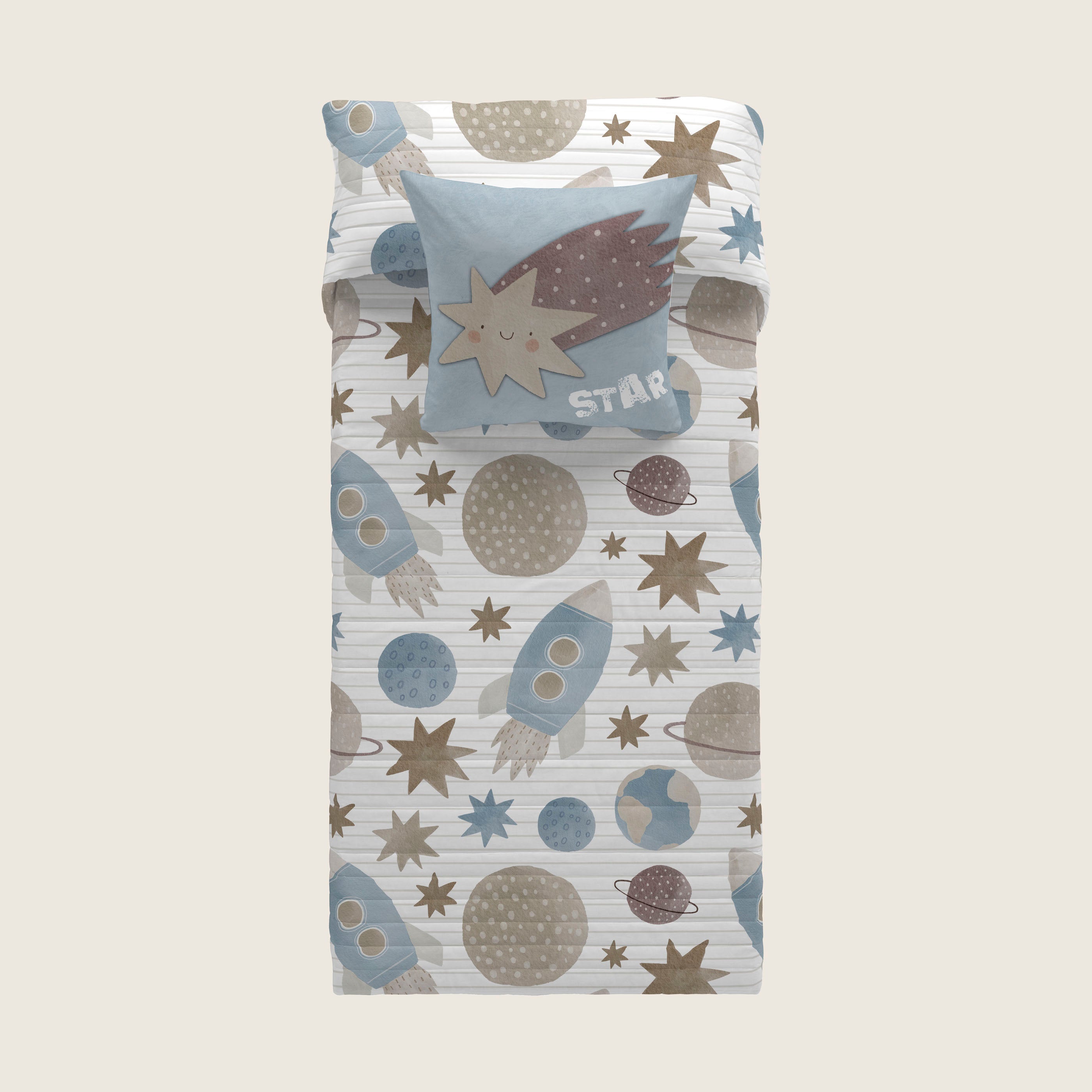 COLCHA BOUTI ESTAMPADA INFANTIL ORION