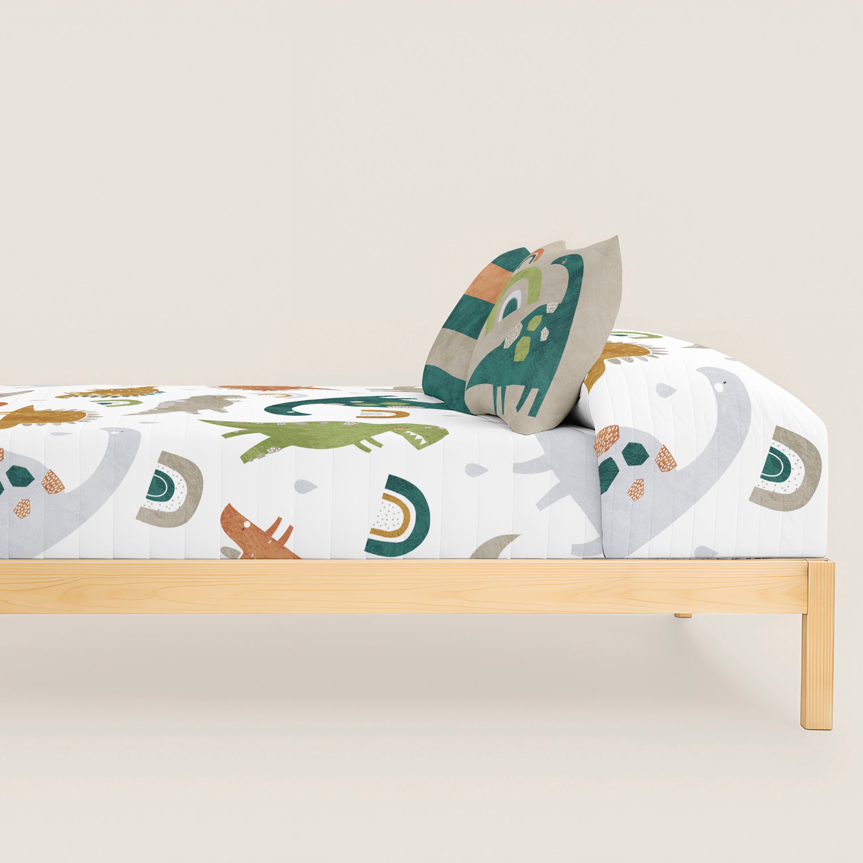 COLCHA BOUTI ESTAMPADA INFANTIL SAURIO