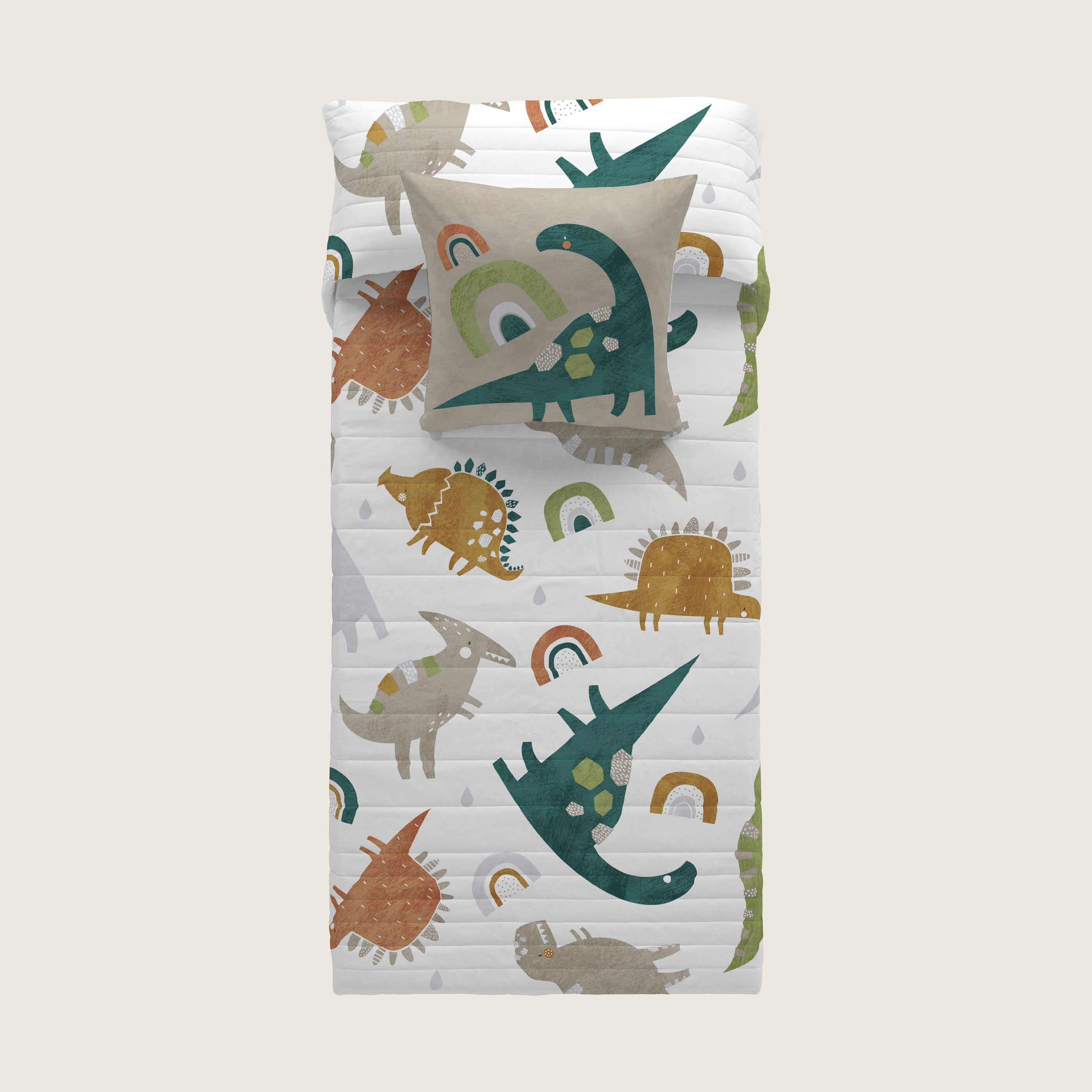 COLCHA BOUTI ESTAMPADA INFANTIL SAURIO