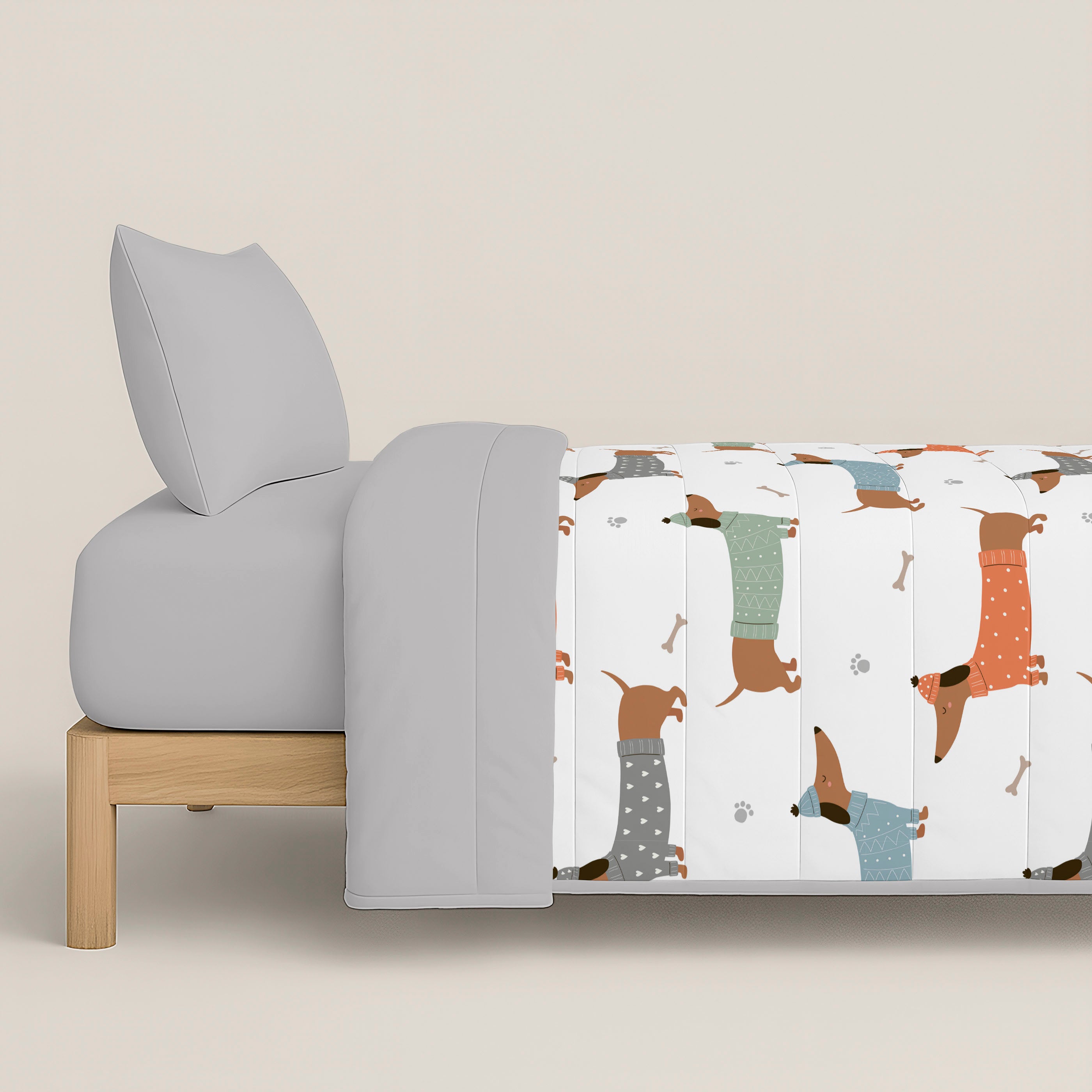EDREDÓN NÓRDICO ESTAMPADO INFANTIL MOCHI