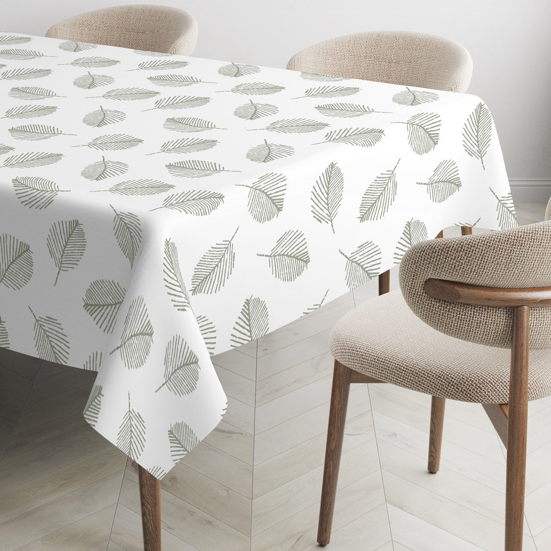 MANTEL ESTAMPADO ANTIMANCHAS JAHO SAGE