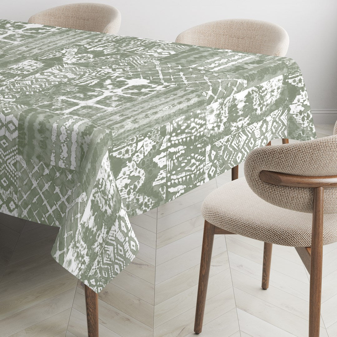 MANTEL ESTAMPADO ANTIMANCHAS MIVE SAGE