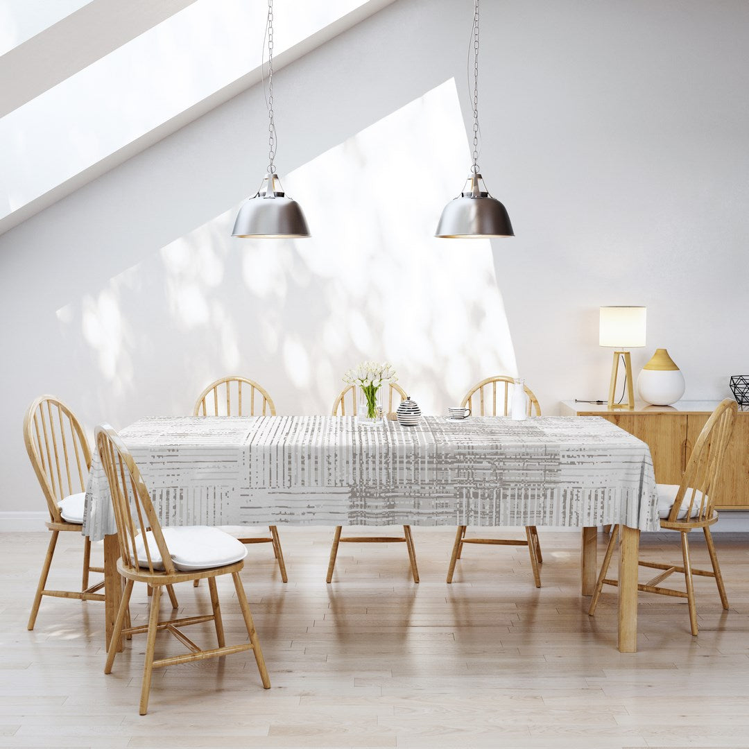 MANTEL ESTAMPADO ANTIMANCHAS TEXTURE