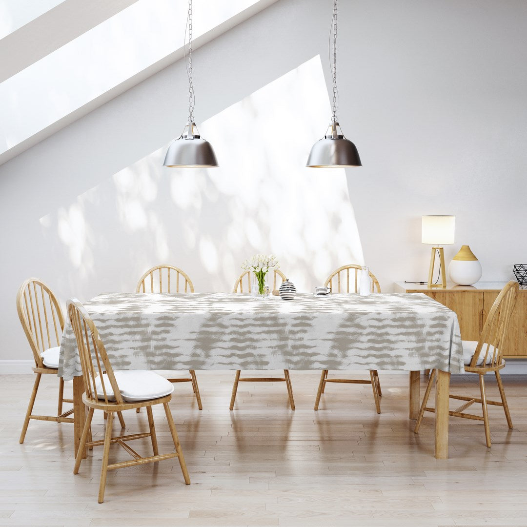 MANTEL ESTAMPADO ANTIMANCHAS WAVES STONE