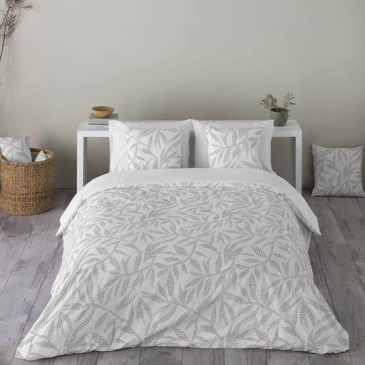 FUNDA NÓRDICA ESTAMPADA WAKIA STONE 100% ALGODÓN