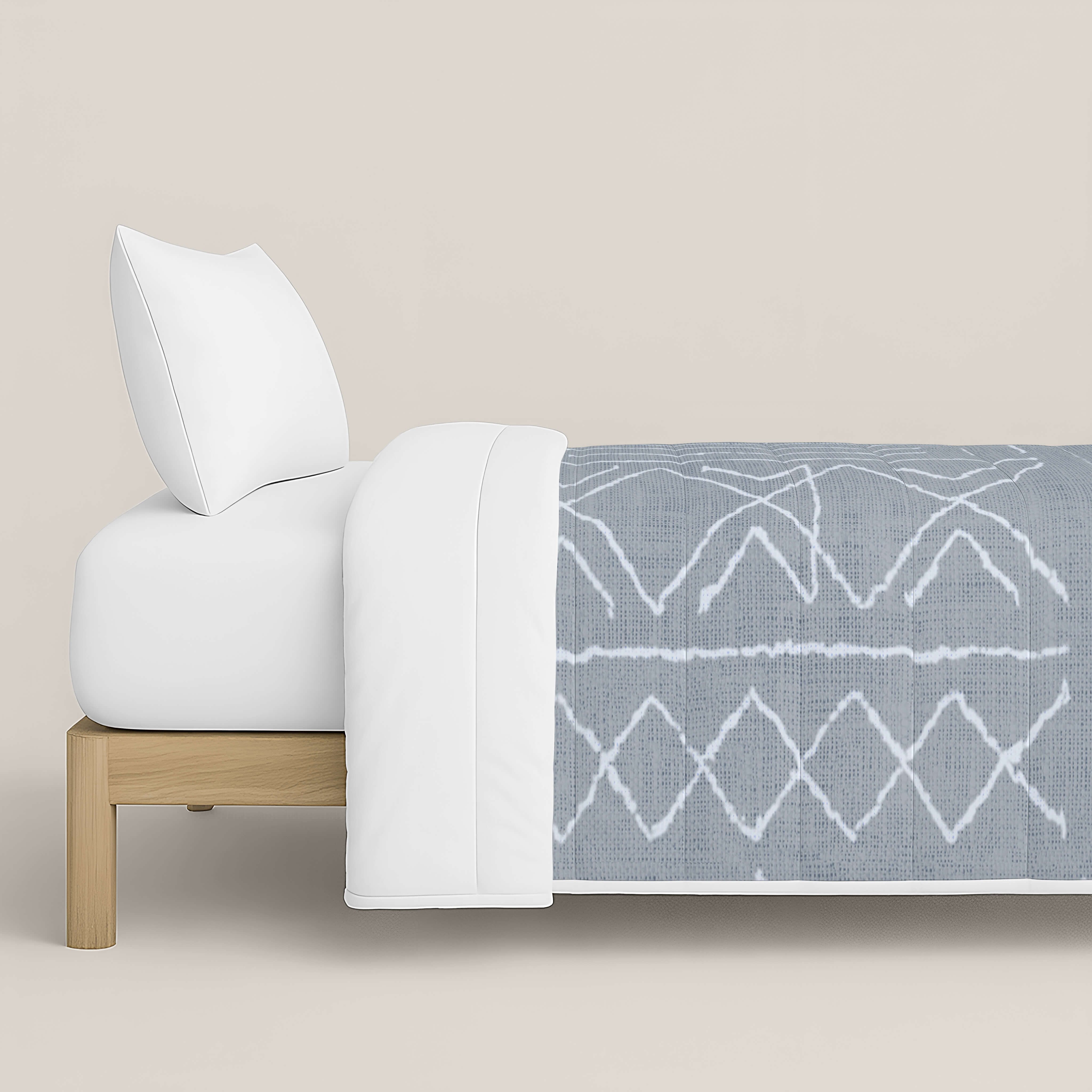 EDREDÓN NÓRDICO ESTAMPADO NAUEK GREY