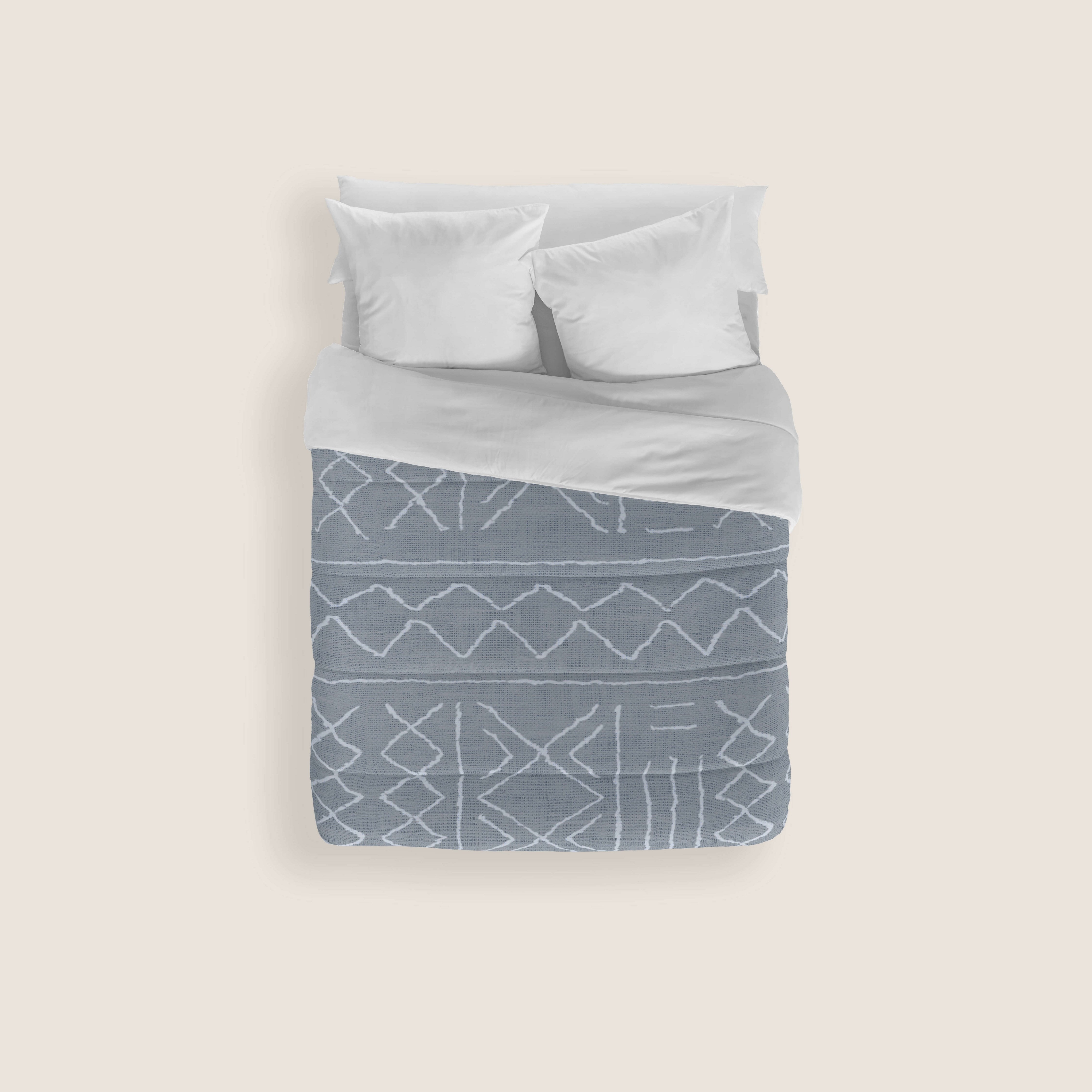 EDREDÓN NÓRDICO ESTAMPADO NAUEK GREY