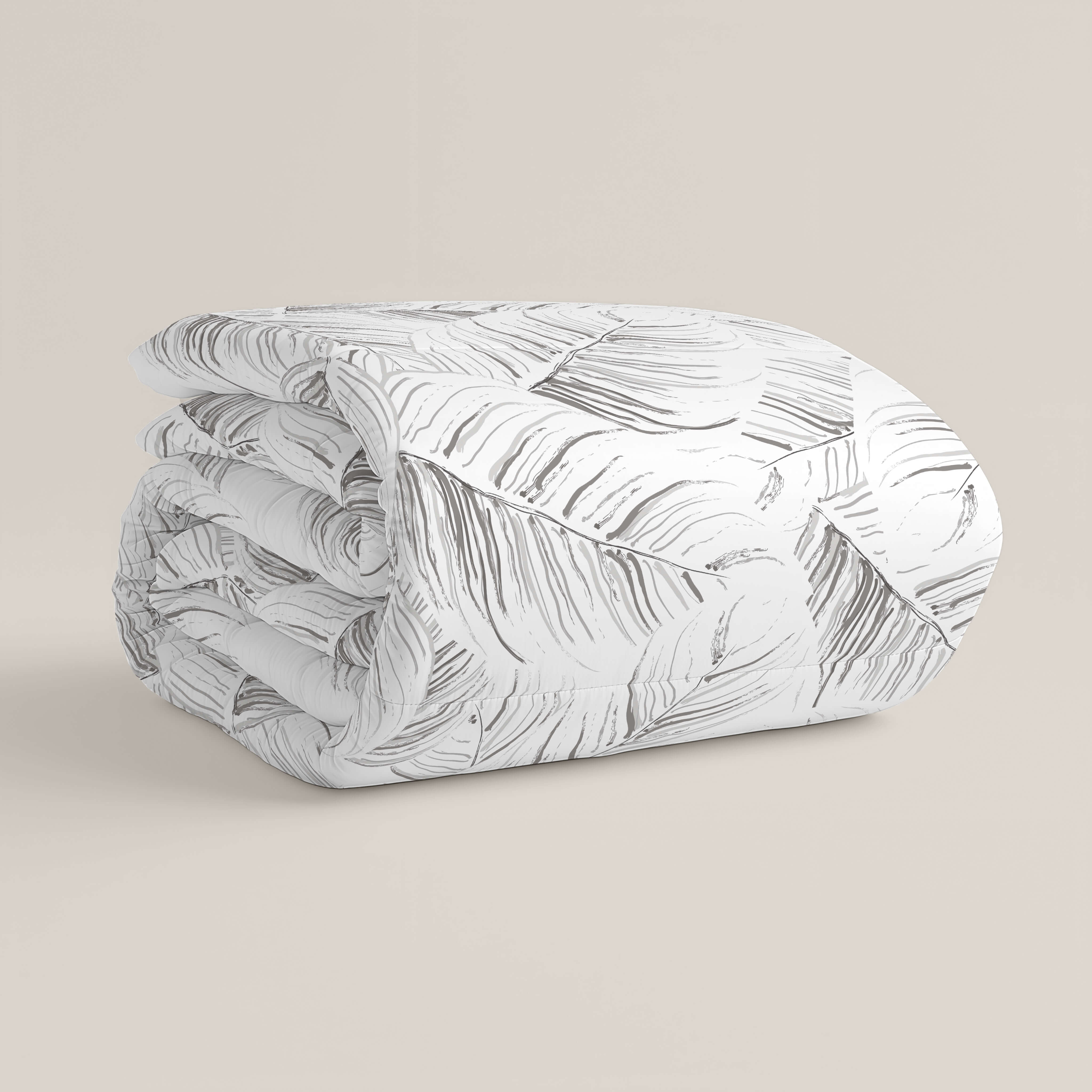 EDREDÓN NÓRDICO ESTAMPADO ACANTO STONE