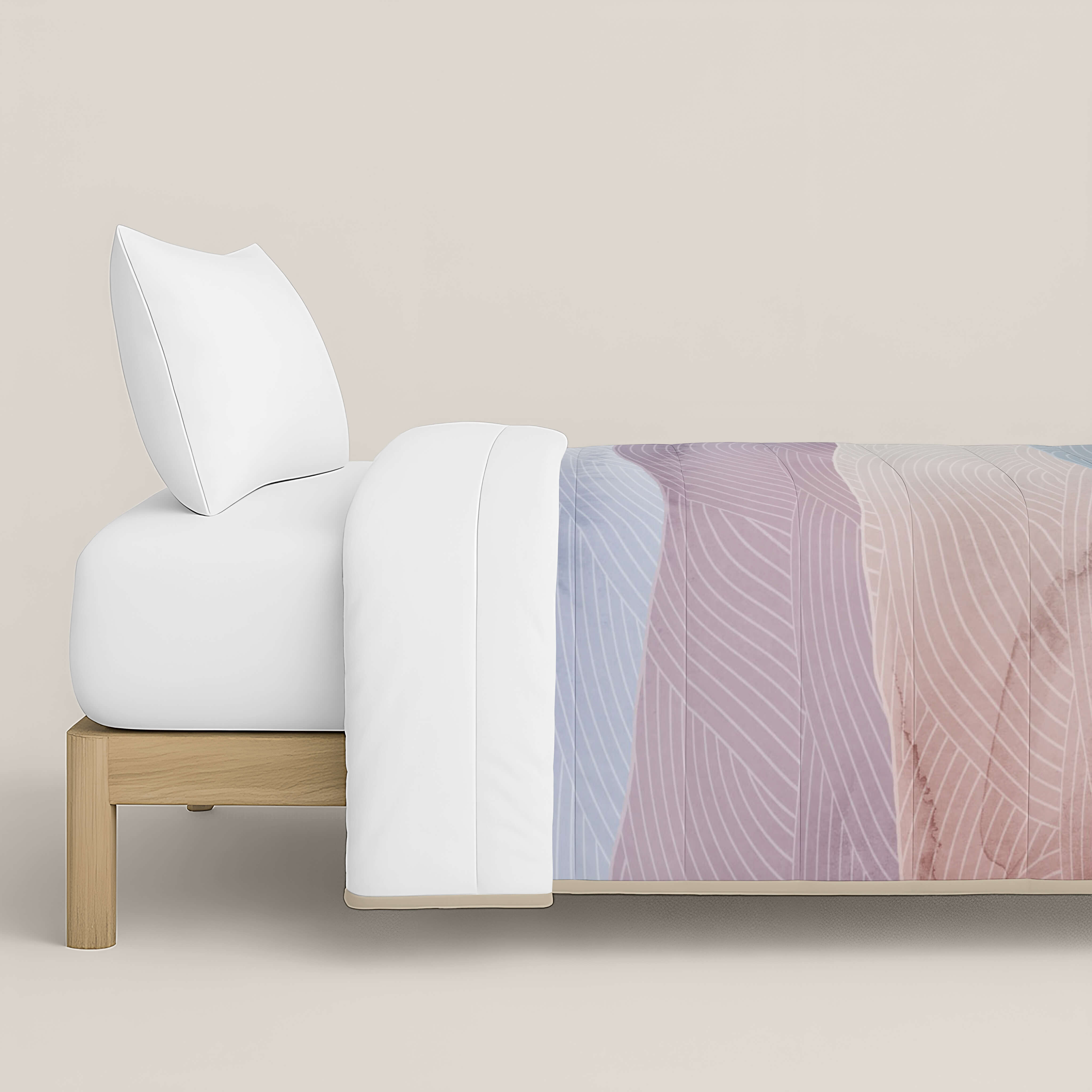 EDREDÓN NÓRDICO ESTAMPADO OCEAN BLUE