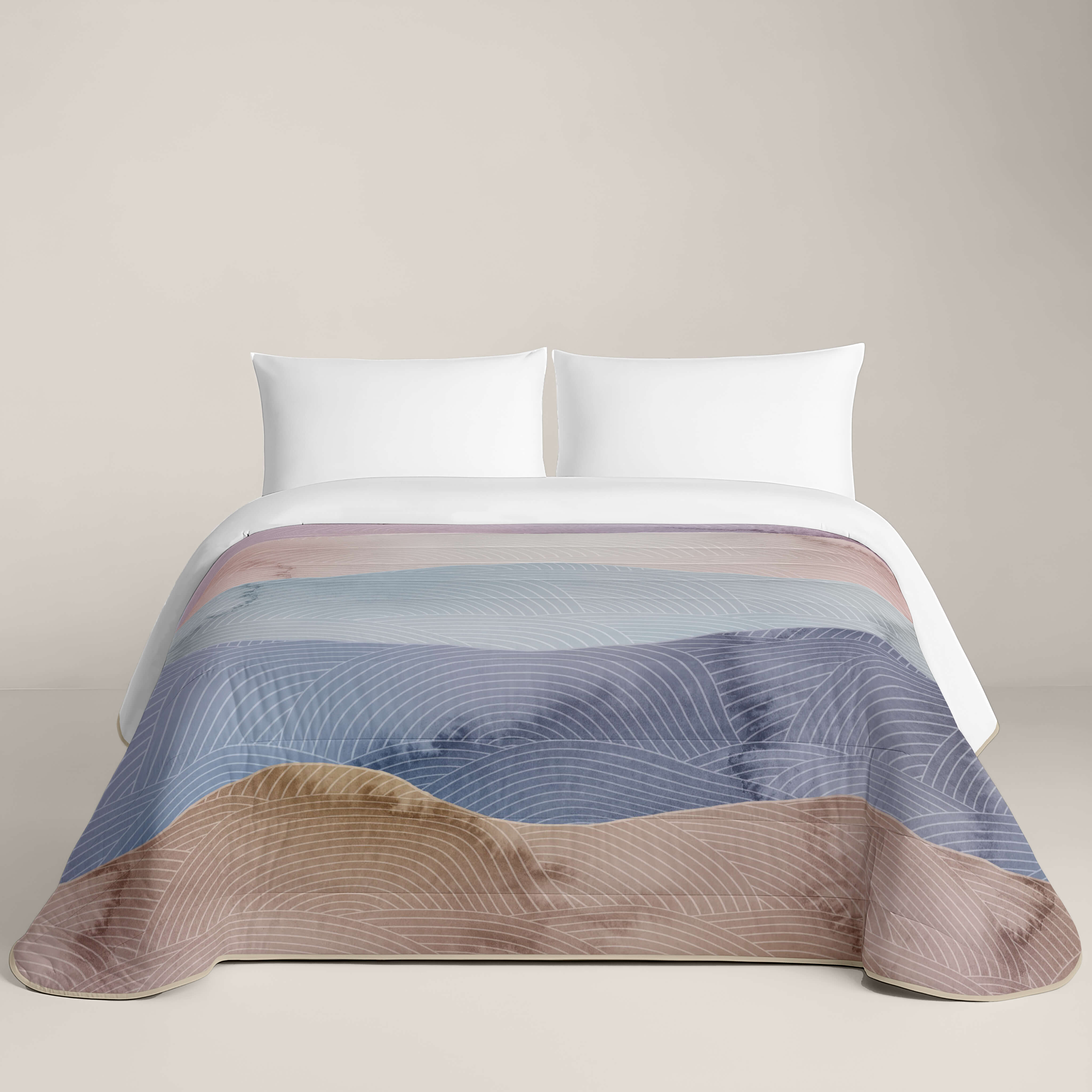 EDREDÓN NÓRDICO ESTAMPADO OCEAN BLUE