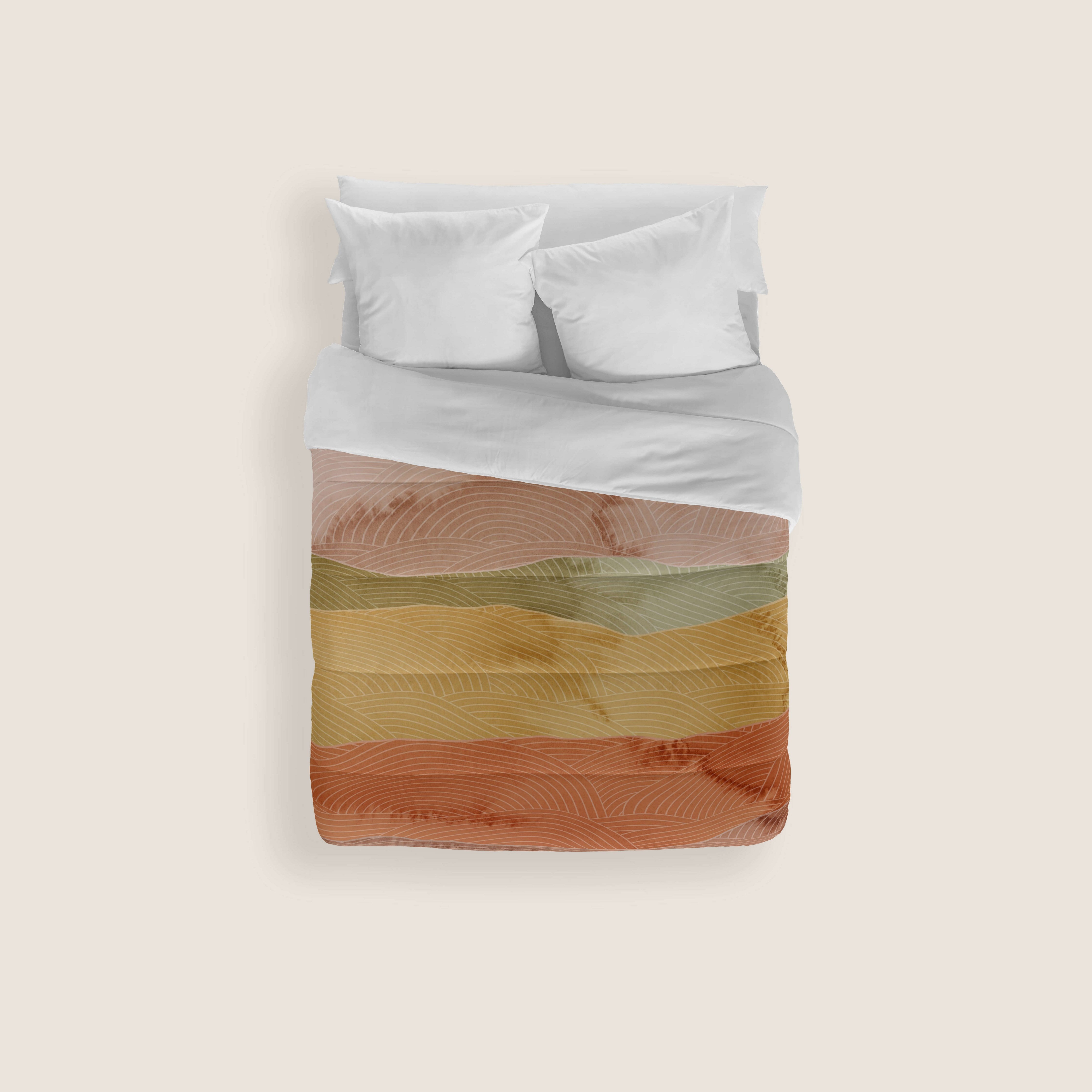 EDREDÓN NÓRDICO ESTAMPADO OCEAN TERRA