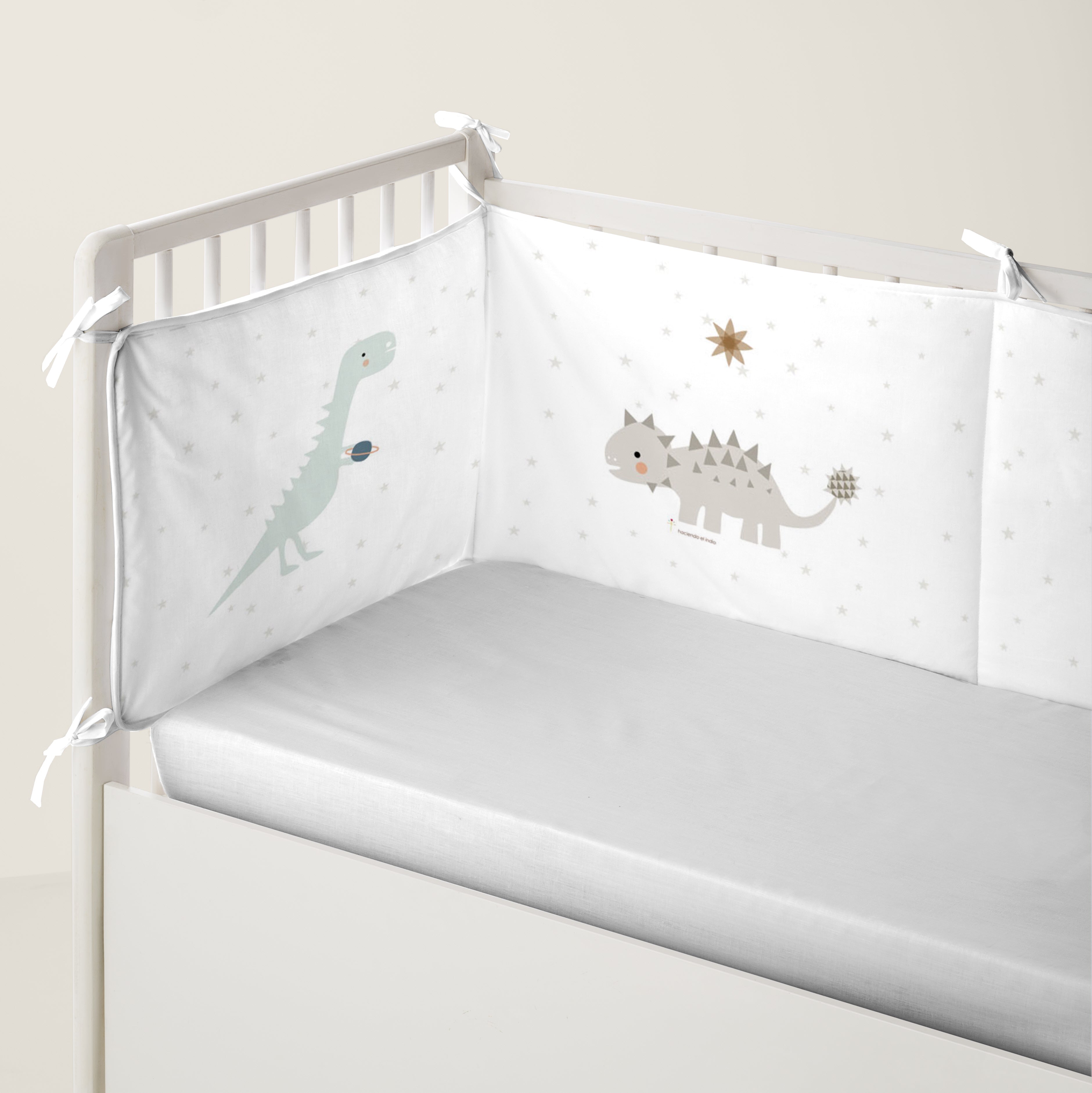 PROTECTOR CHICHONERA DE CUNA BEBÉ DINOS