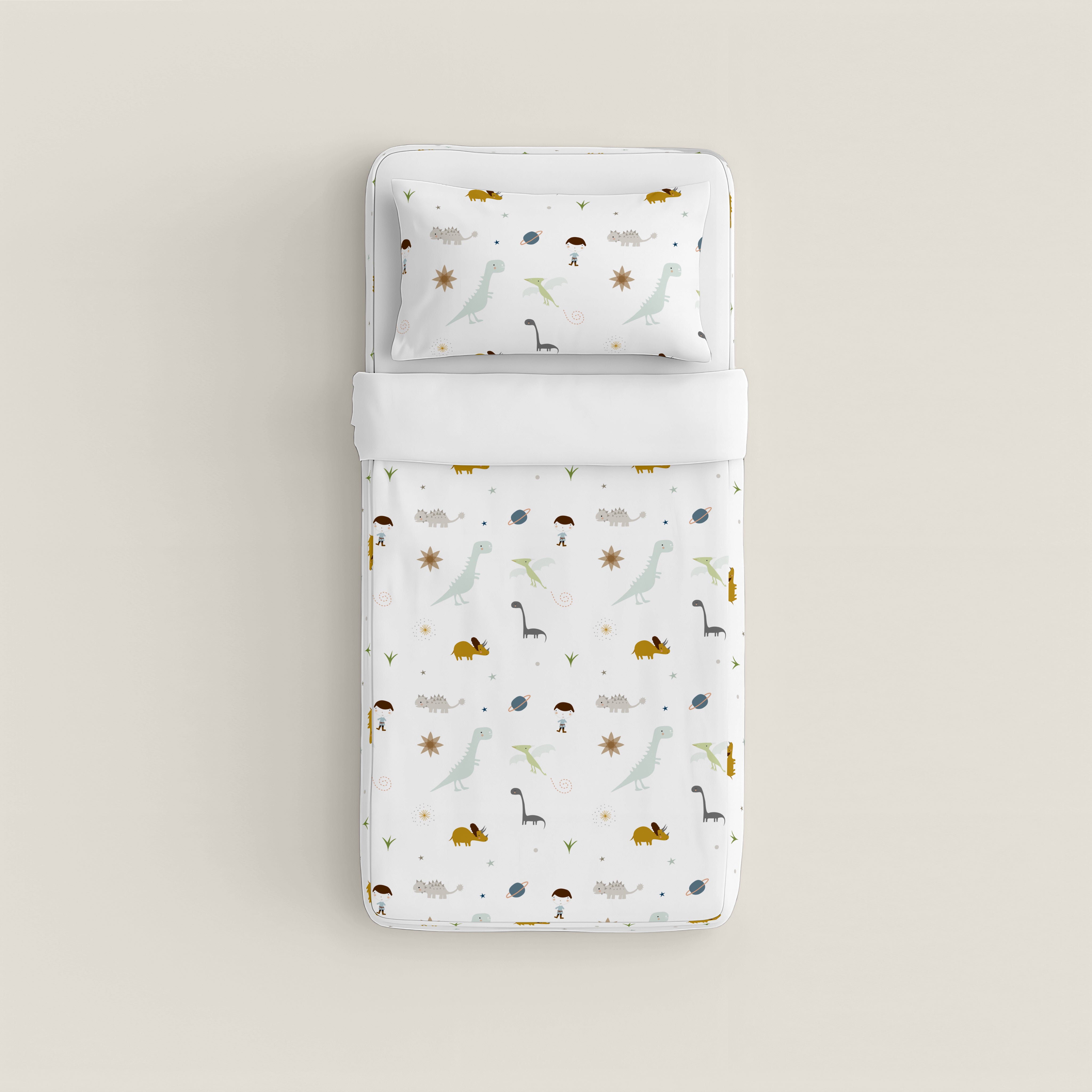 SACCO NORDICO PER BAMBINI DINOS 100% COTONE