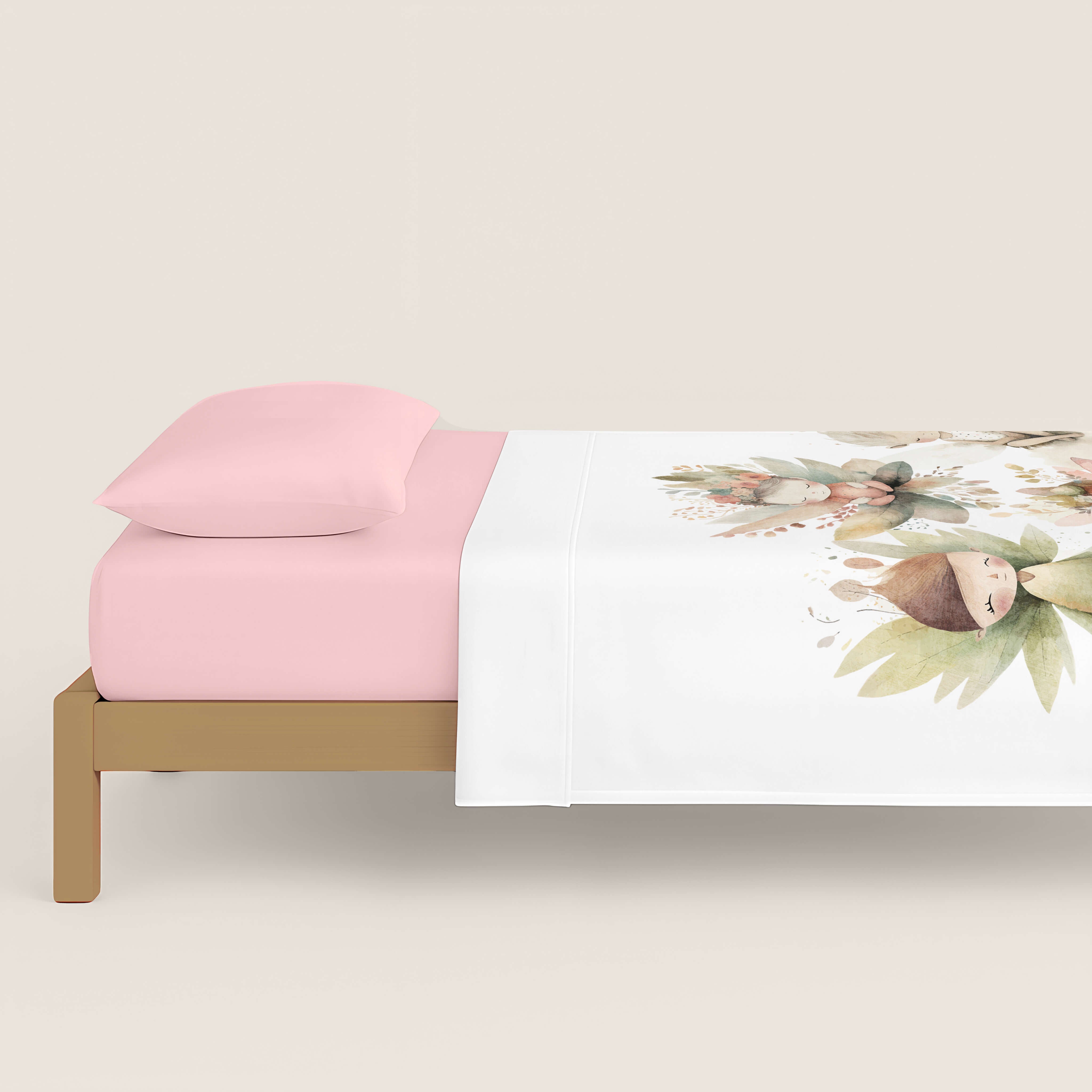 JUEGO SÁBANAS ESTAMPADAS INFANTIL FALA 100% ALGODÓN