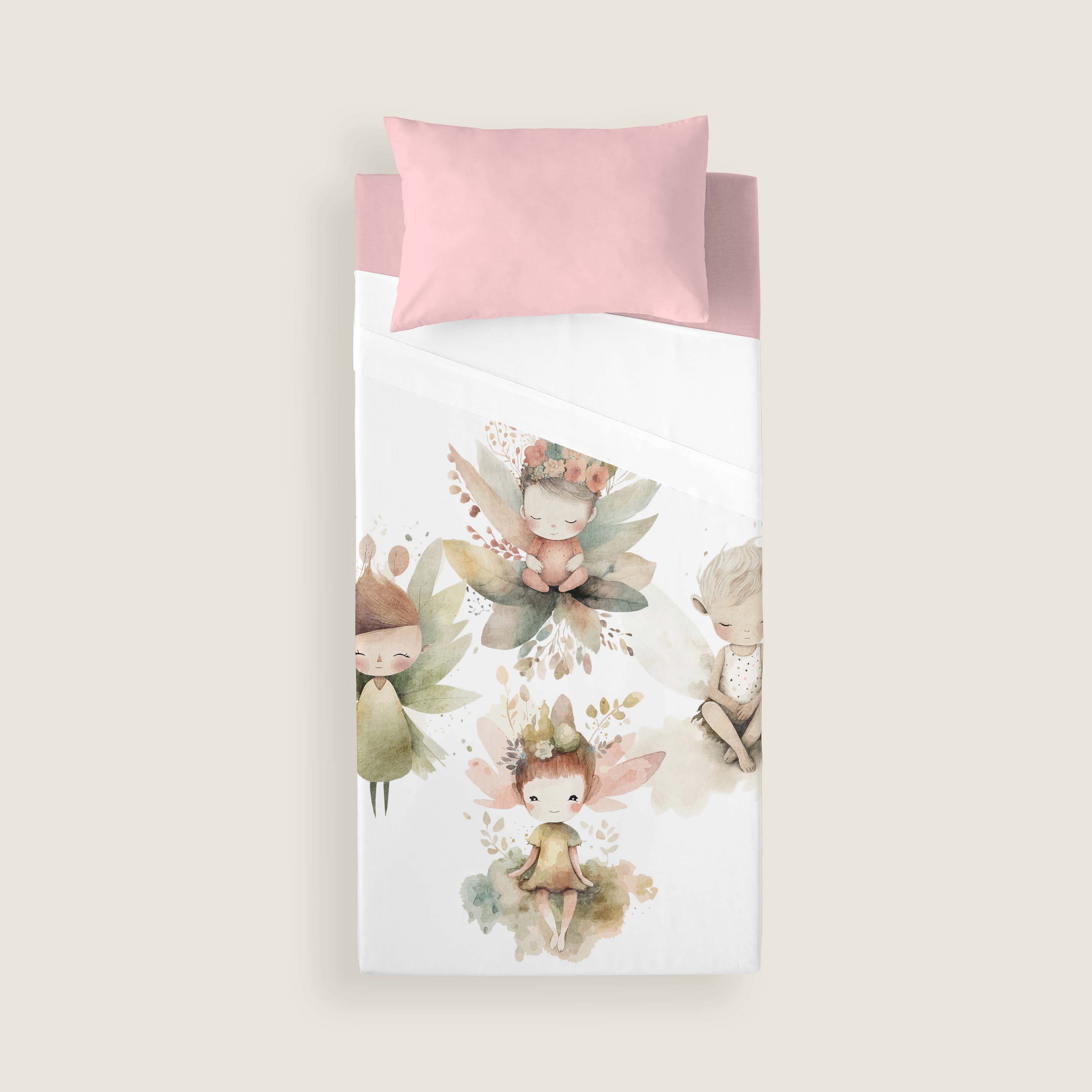 JUEGO SÁBANAS ESTAMPADAS INFANTIL FALA 100% ALGODÓN