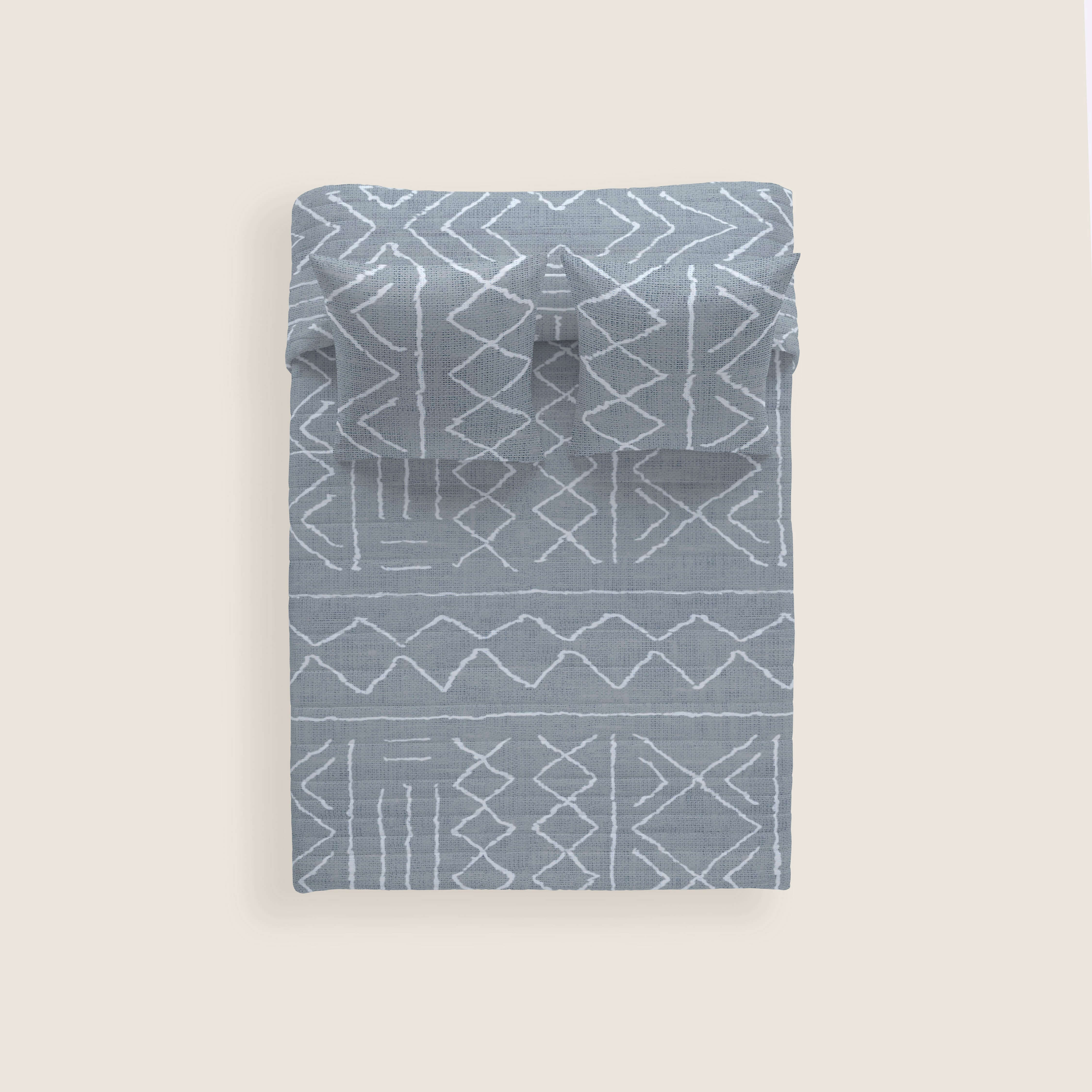 COPRILETTO BOUTIS STAMPATO NAUEK GREY