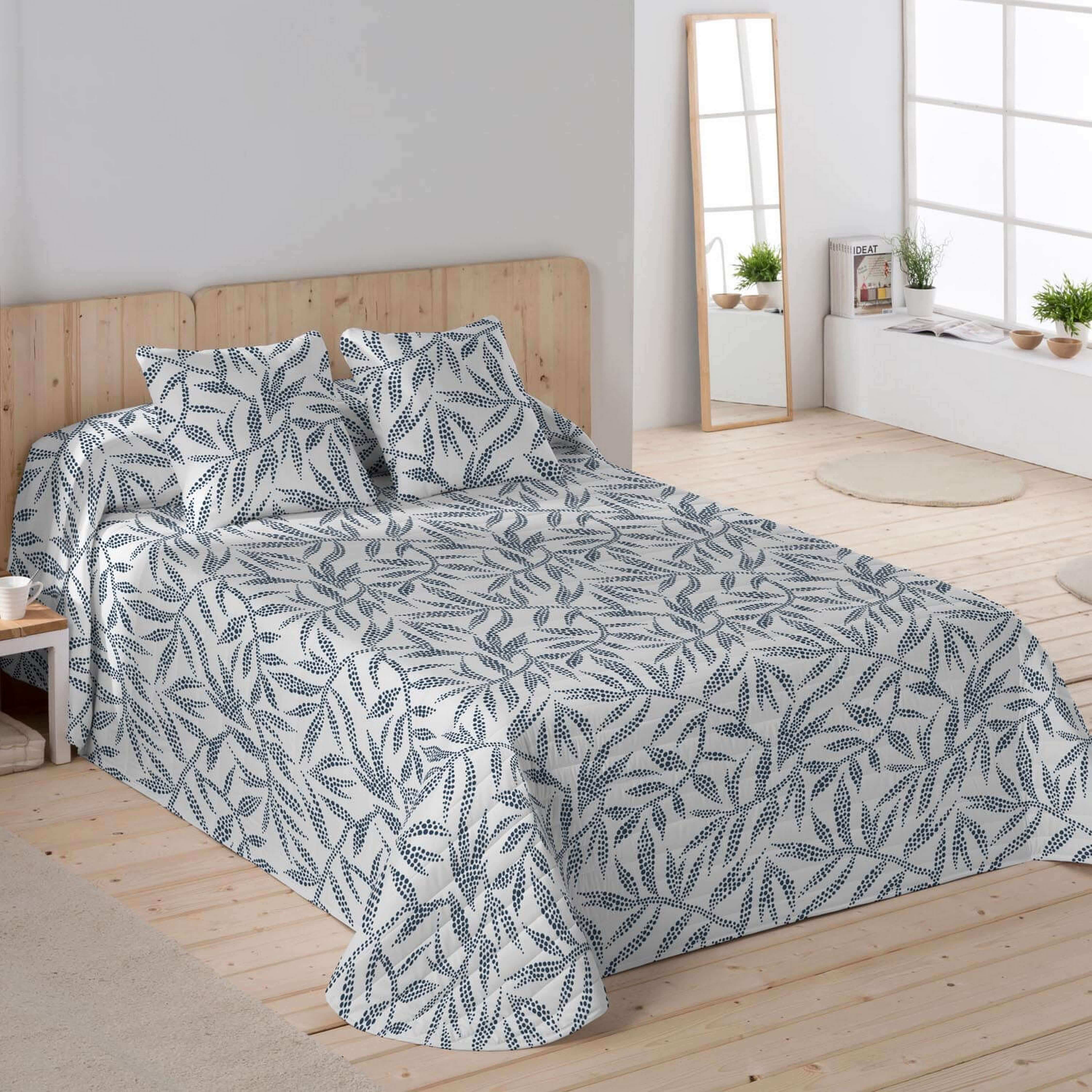 COLCHA BOUTI ESTAMPADA WAKIA BLUE