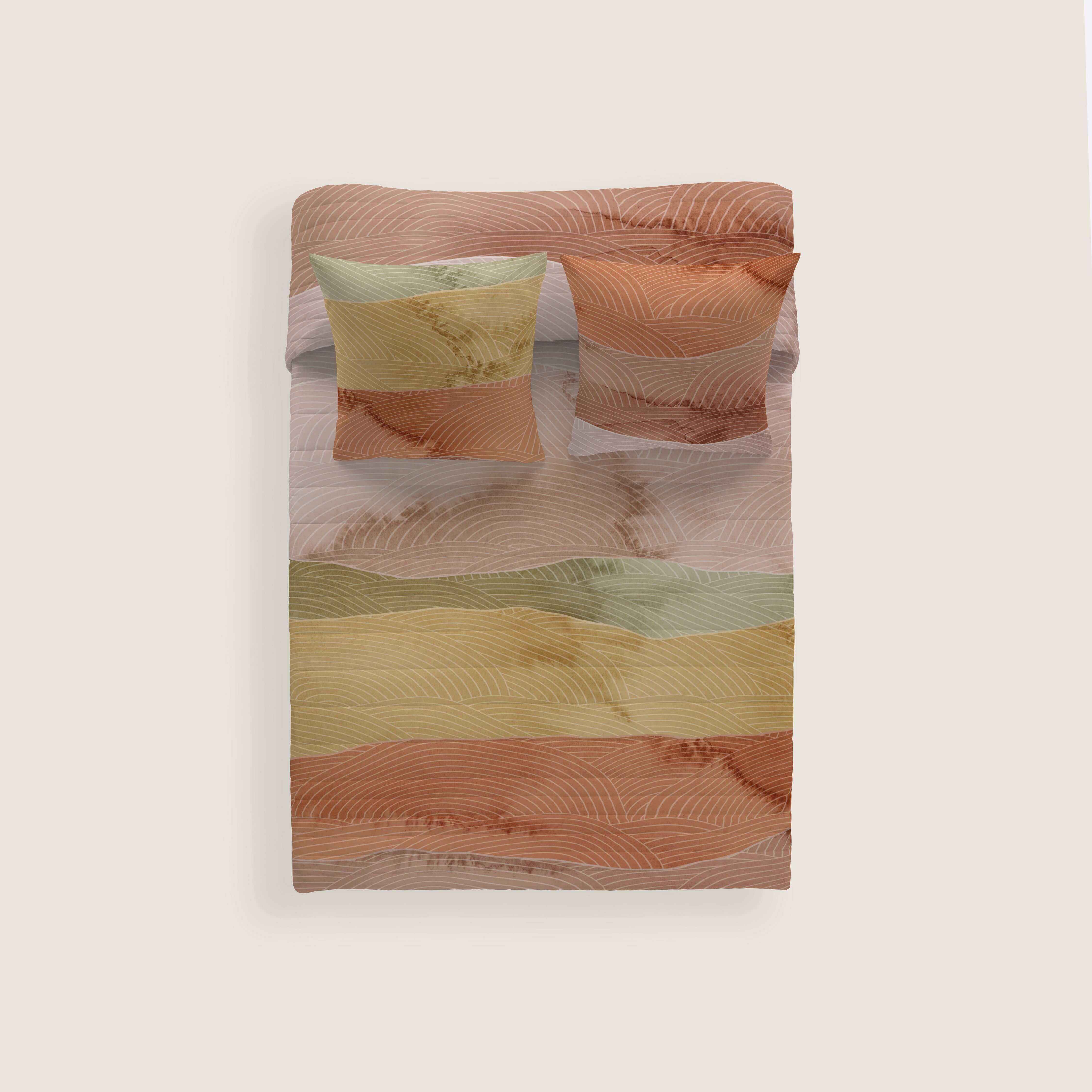 COLCHA BOUTI ESTAMPADA OCEAN TERRA