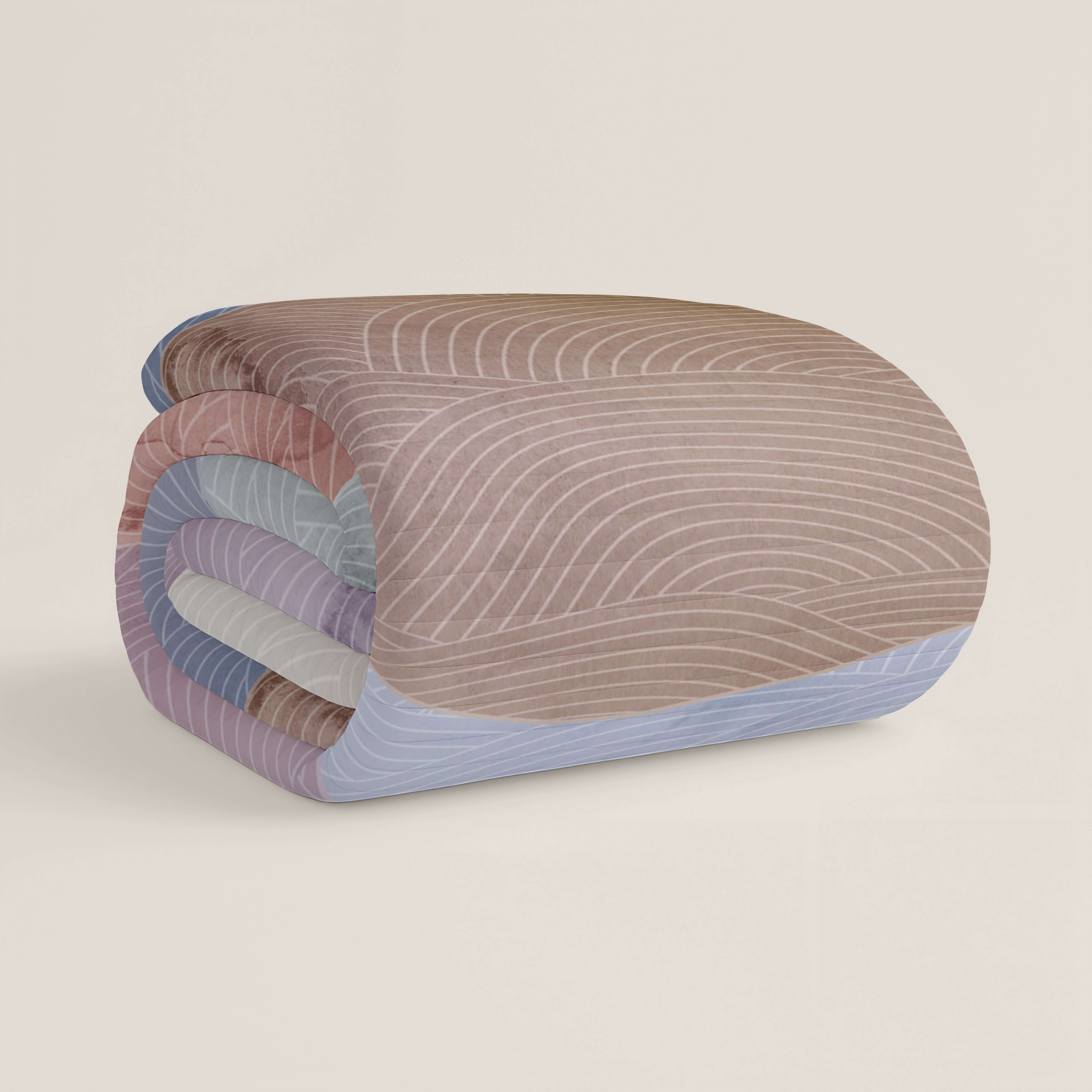 COLCHA BOUTI ESTAMPADA OCEAN BLUE