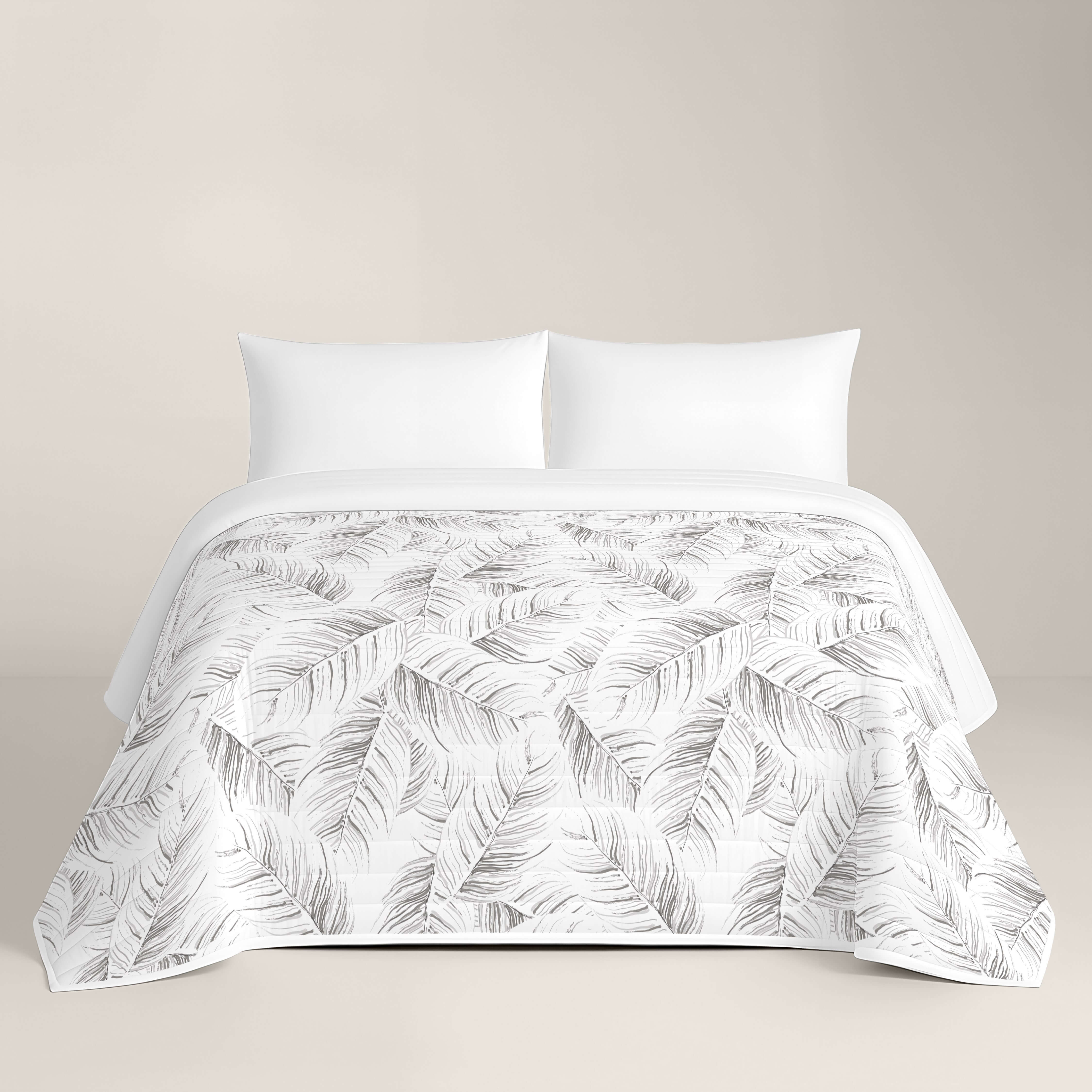 COLCHA BOUTI ESTAMPADA ACANTO STONE