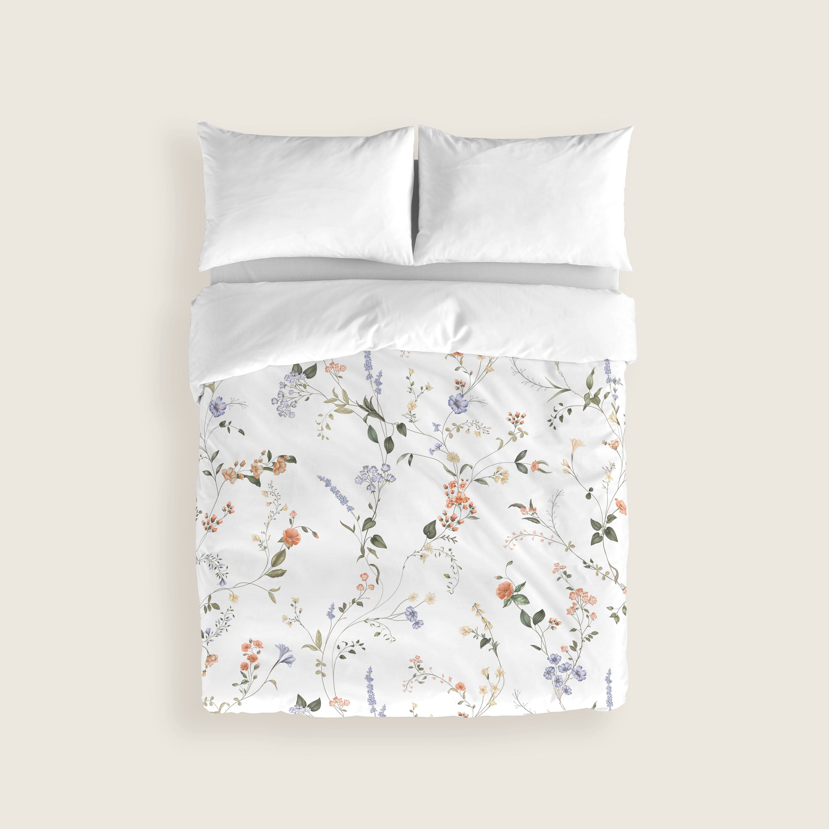 FUNDA NÓRDICA ESTAMPADA BELTANE 100% ALGODÓN