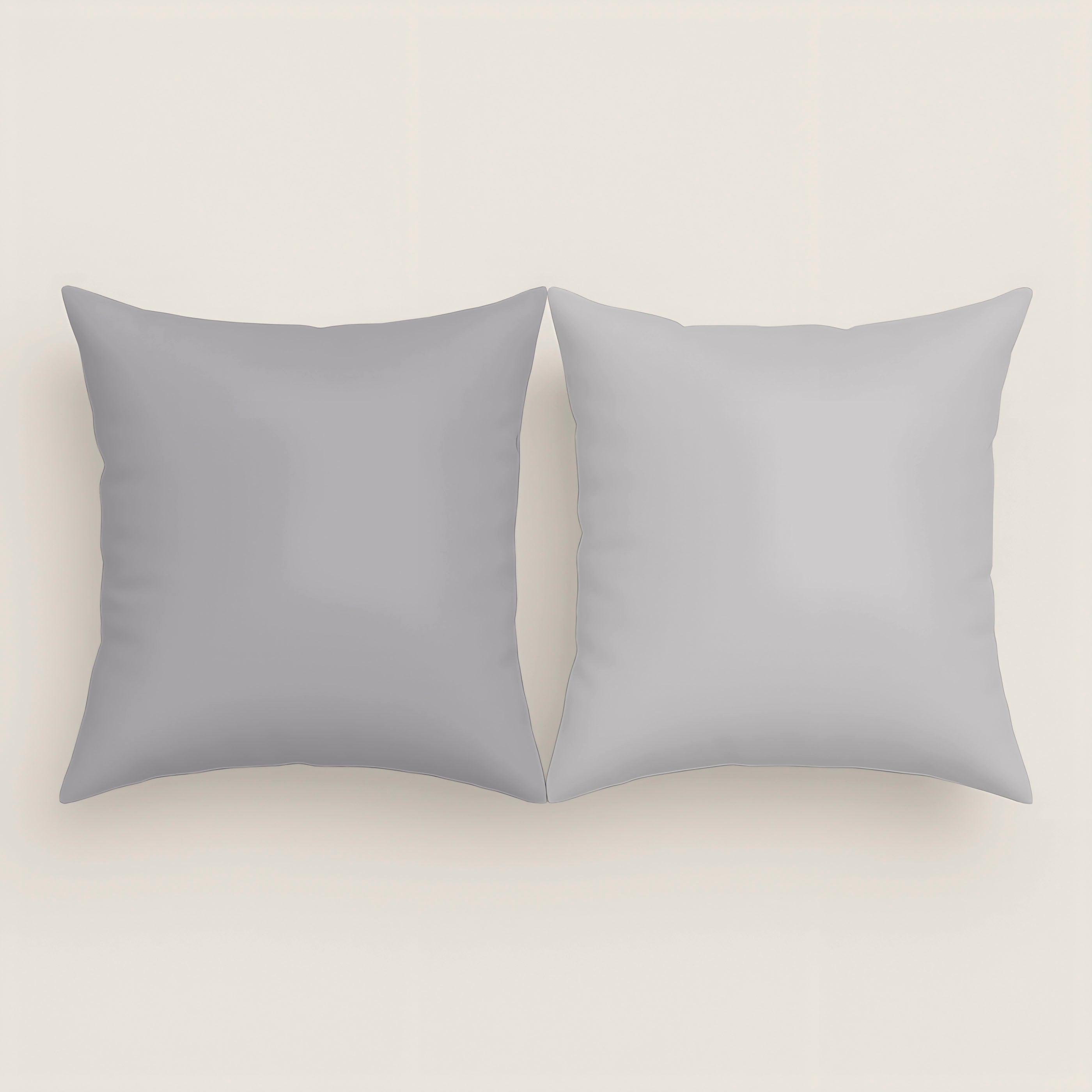 FUNDA DE COJÍN BICOLOR GRIS/GRIS CLARO