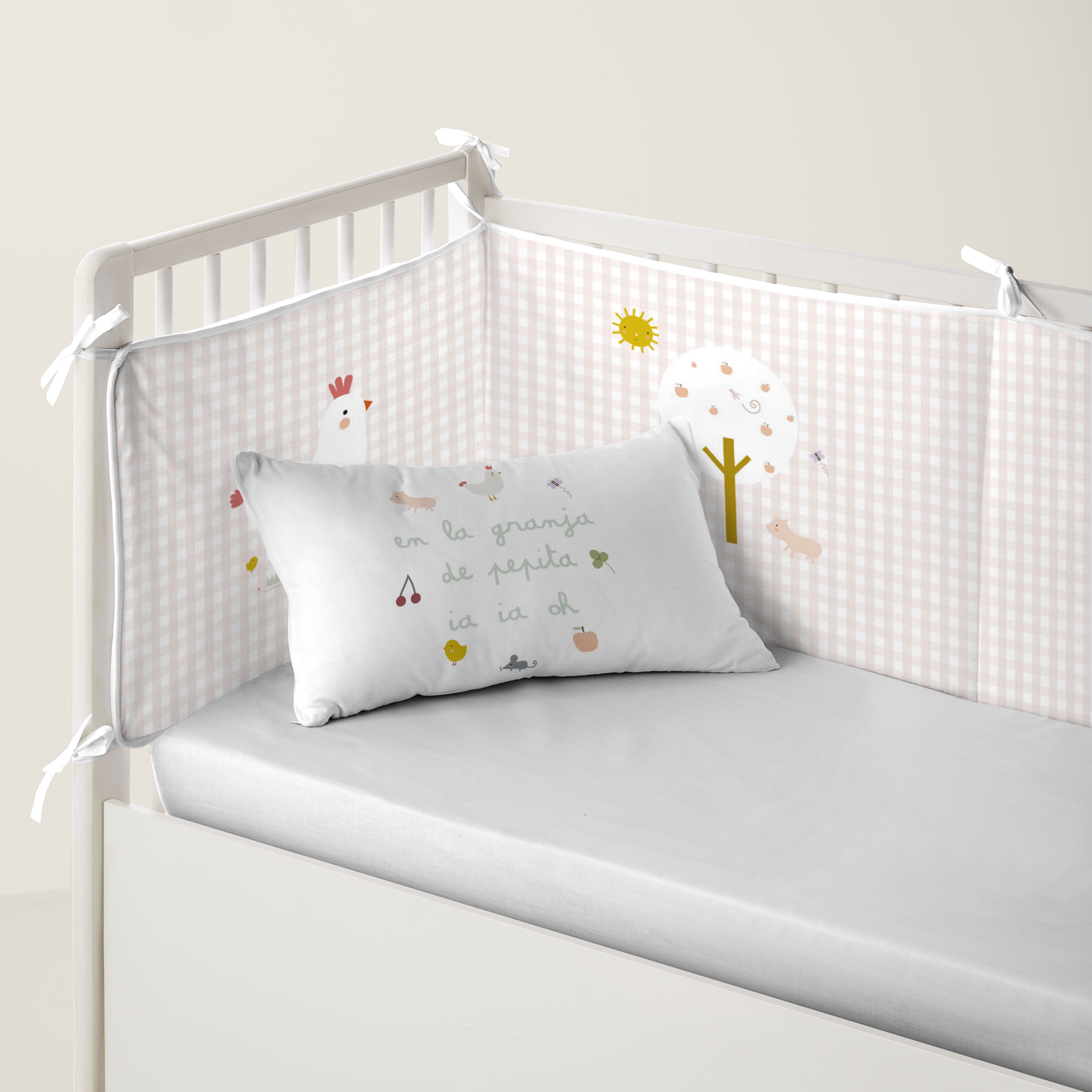 PROTECTOR CHICHONERA DE CUNA BEBÉ GRANJA