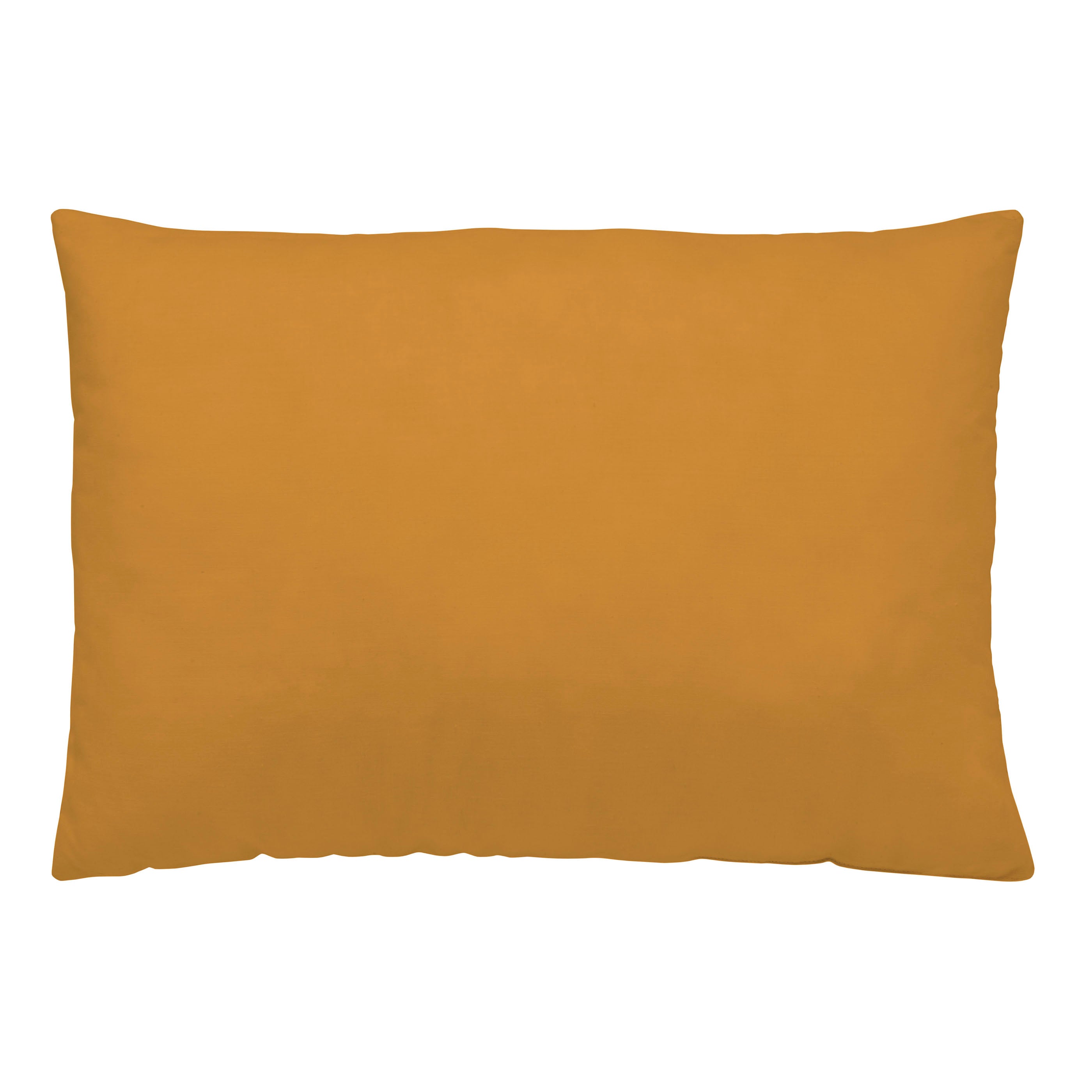 FUNDA DE ALMOHADA 100% ALGODÓN OCRE 131