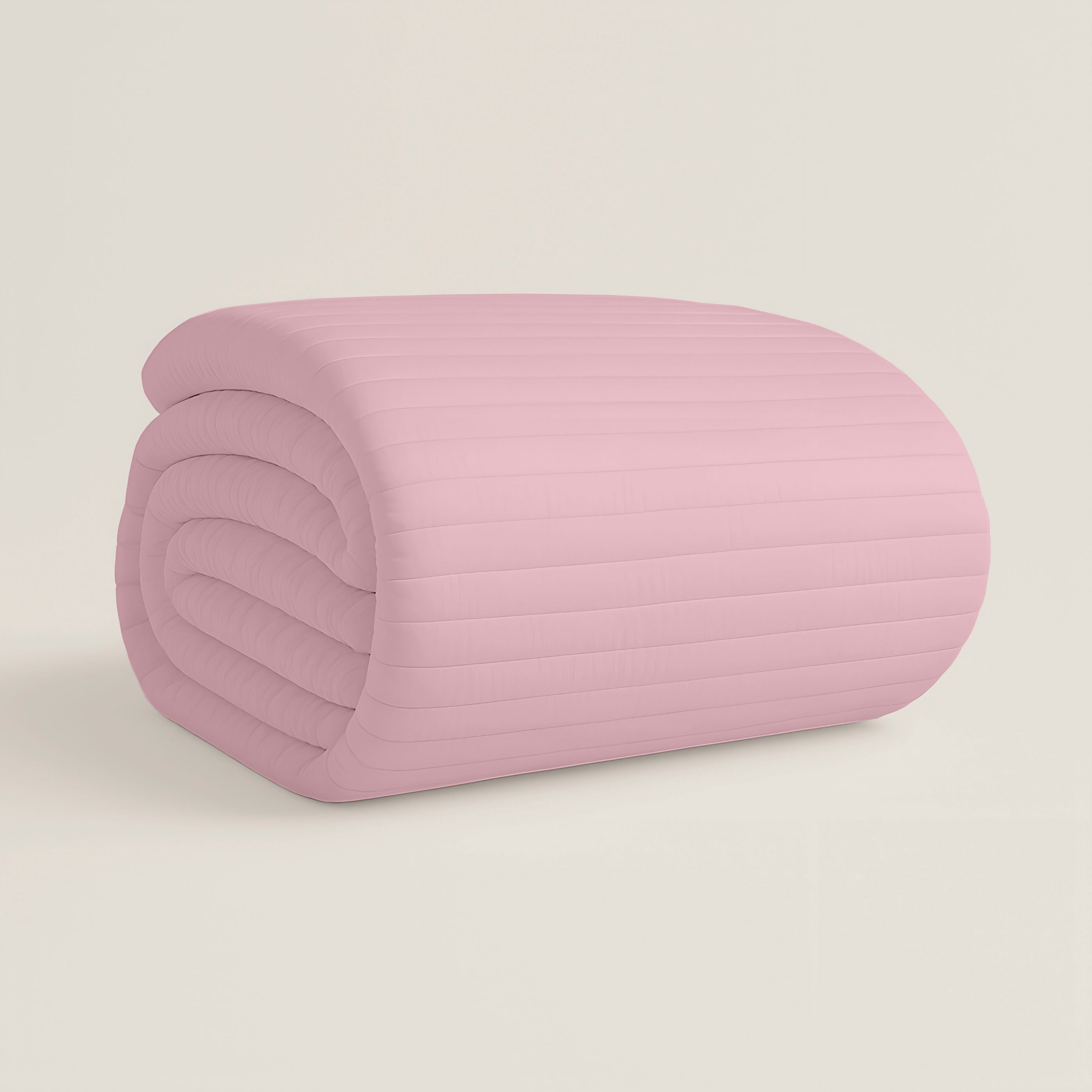 COLCHA BOUTI BICOLOR ROSA VIEJO/GRIS L.807