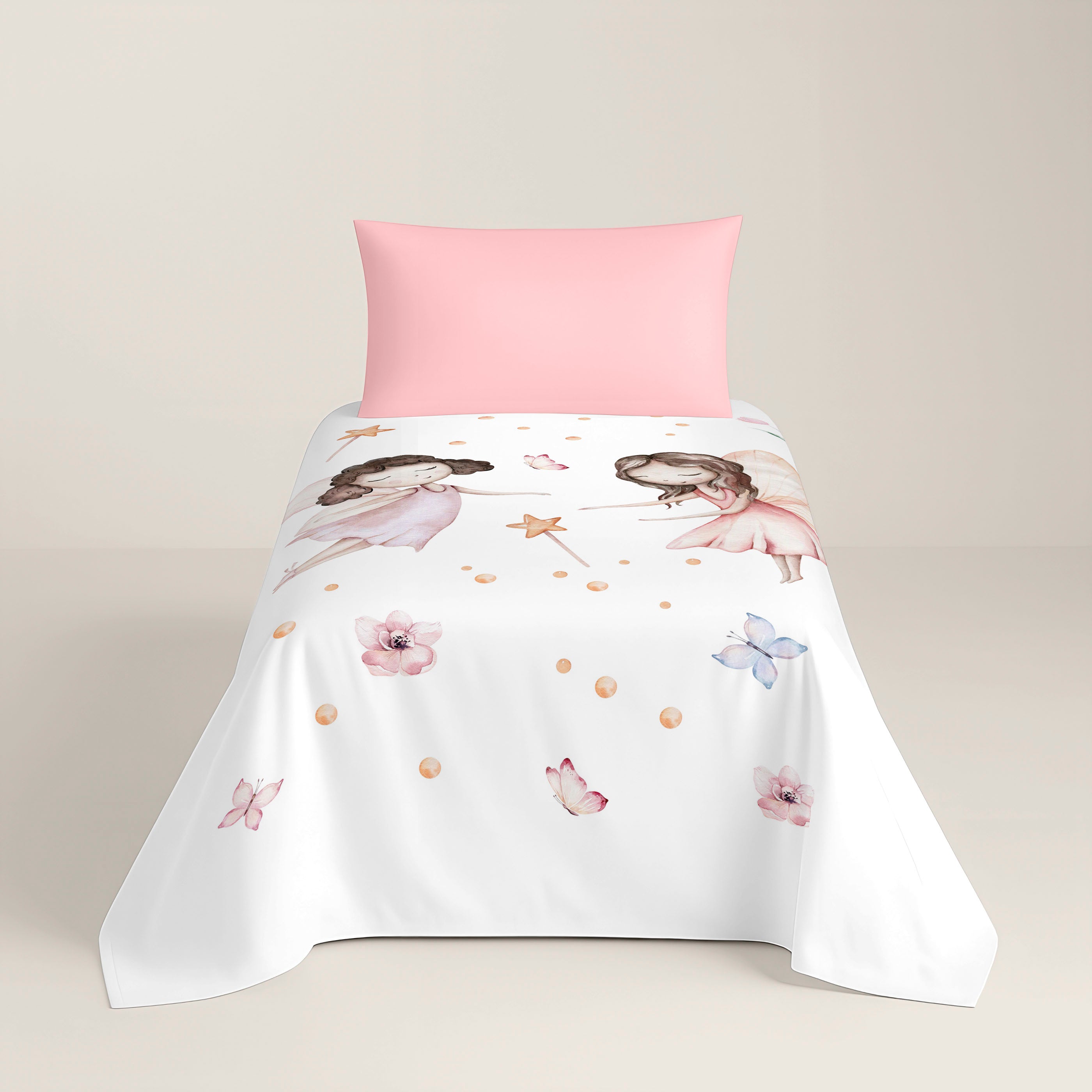 JUEGO SÁBANAS ESTAMPADAS INFANTIL VUALA 100% ALGODÓN