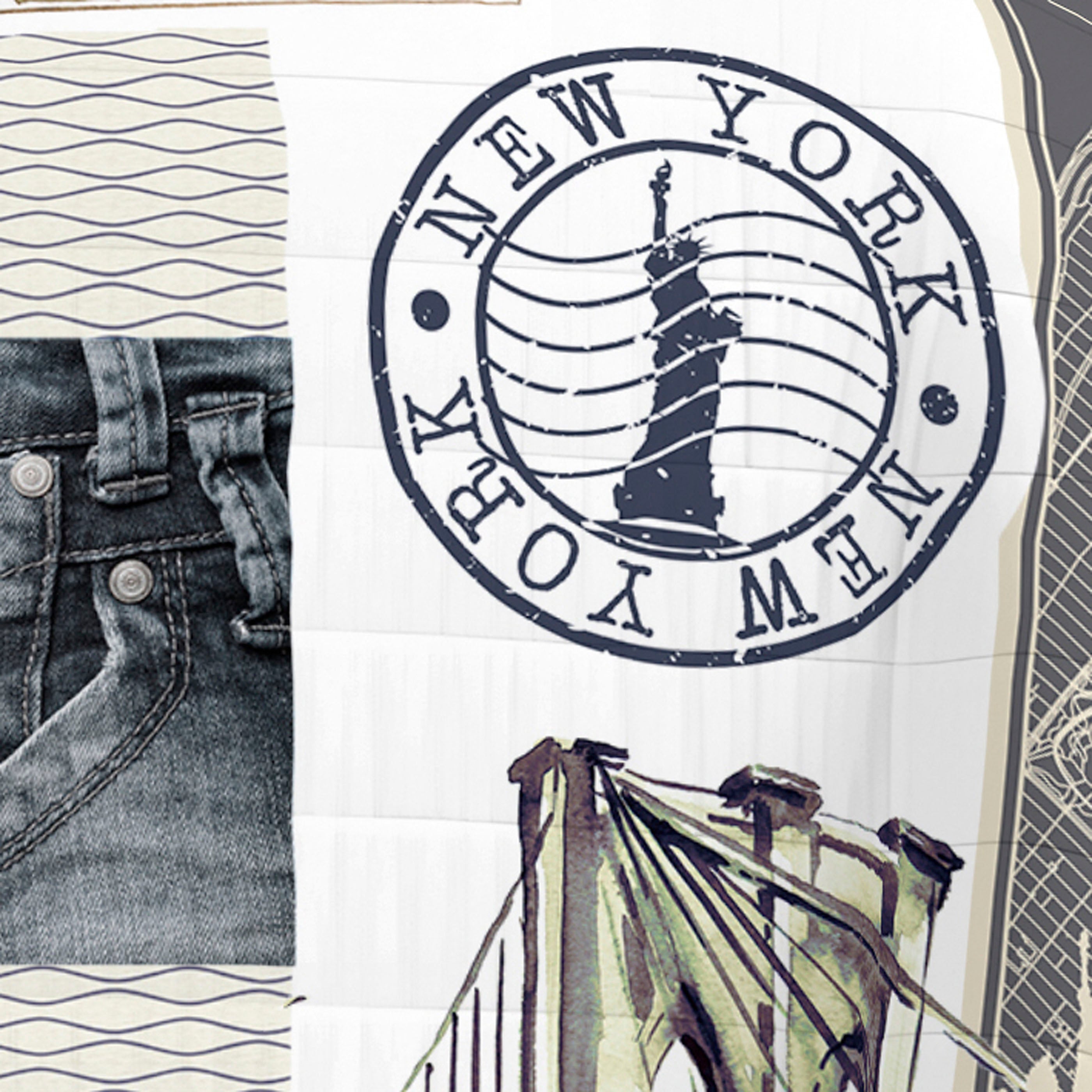 COLCHA BOUTI ESTAMPADA NY TRAVEL