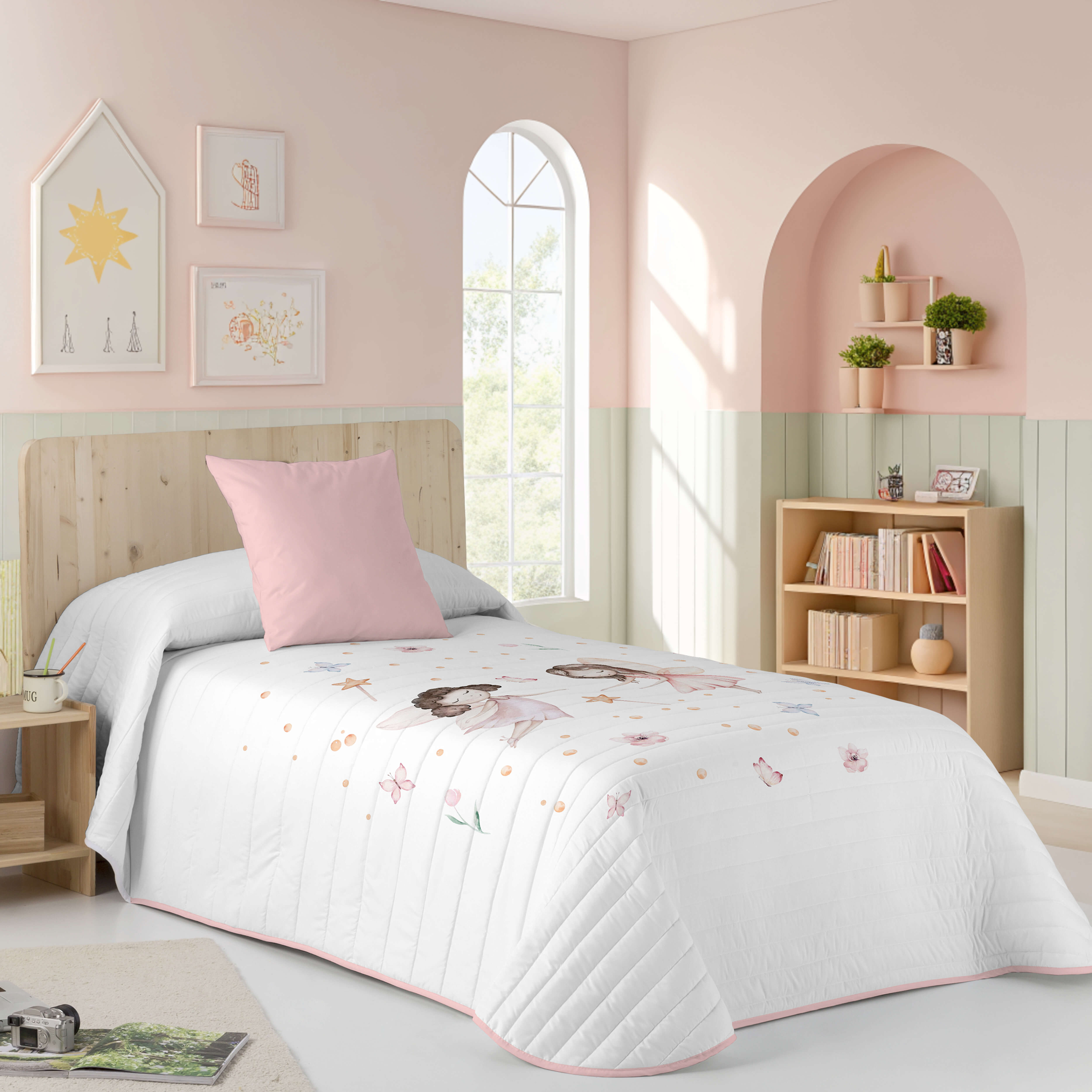 COLCHA BOUTI ESTAMPADA INFANTIL VUALA