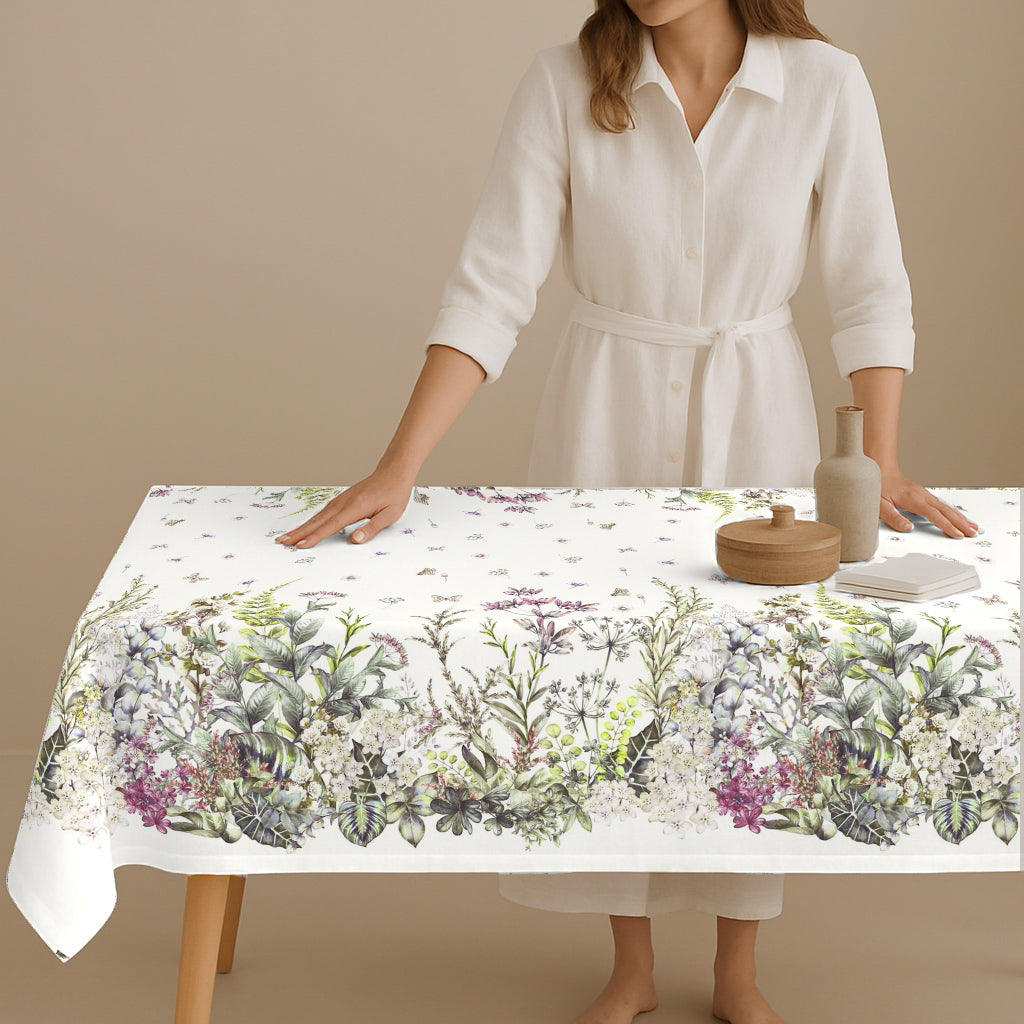 MANTEL ESTAMPADO ANTIMANCHAS  EDEN
