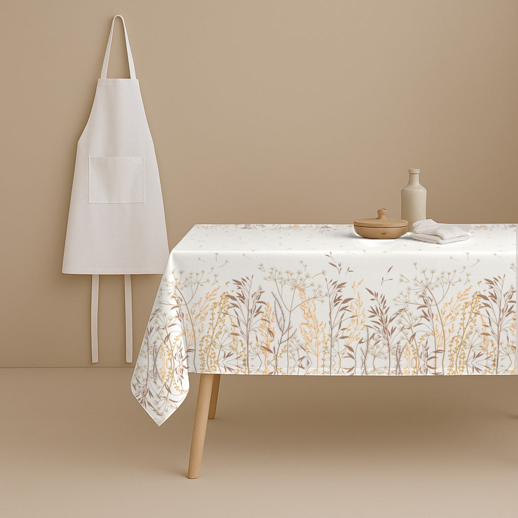 MANTEL ESTAMPADO ANTIMANCHAS MONT HERBES