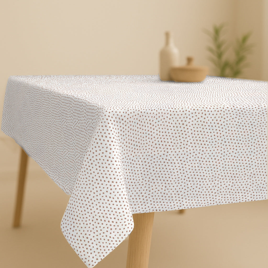 MANTEL ESTAMPADO ANTIMANCHAS TURKANA TERRACOTA SMALL BCO