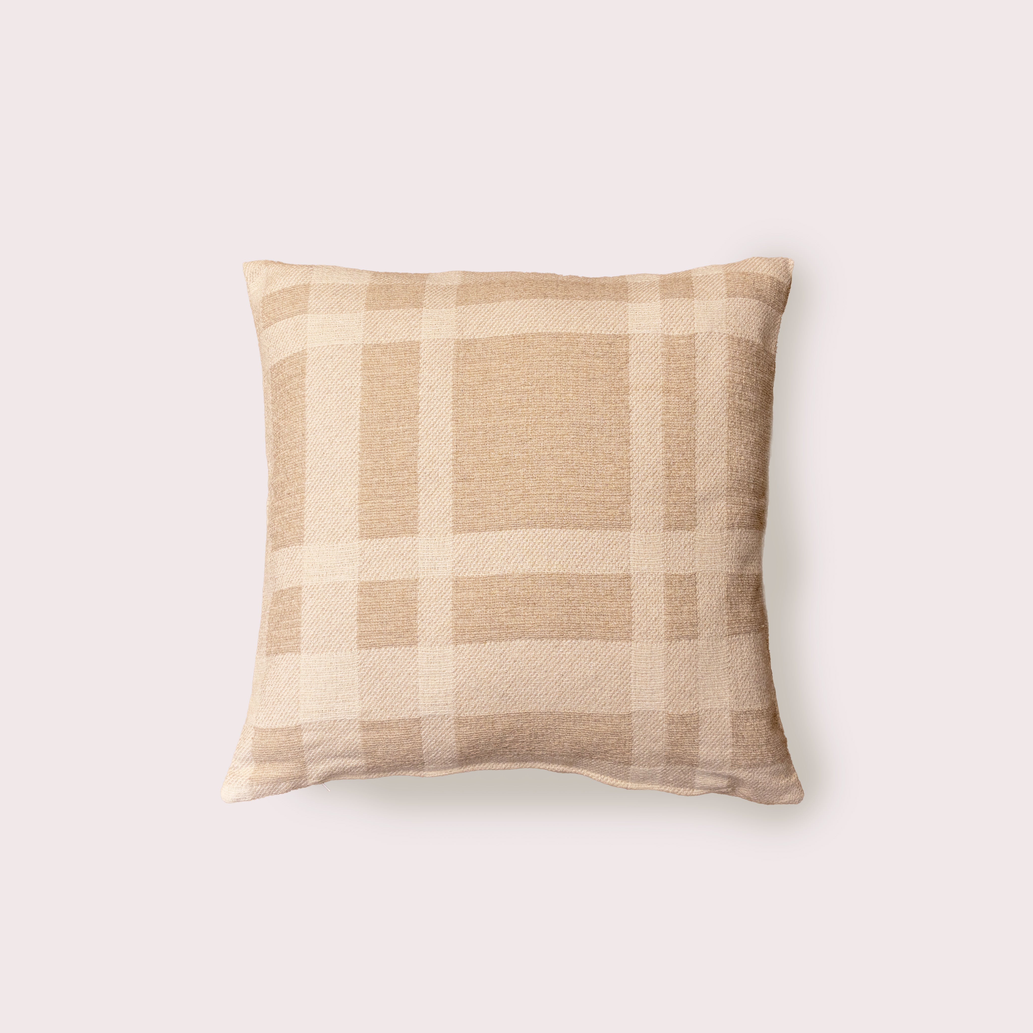 FUNDA DE COJÍN JACQUARD SIENA BEIGE