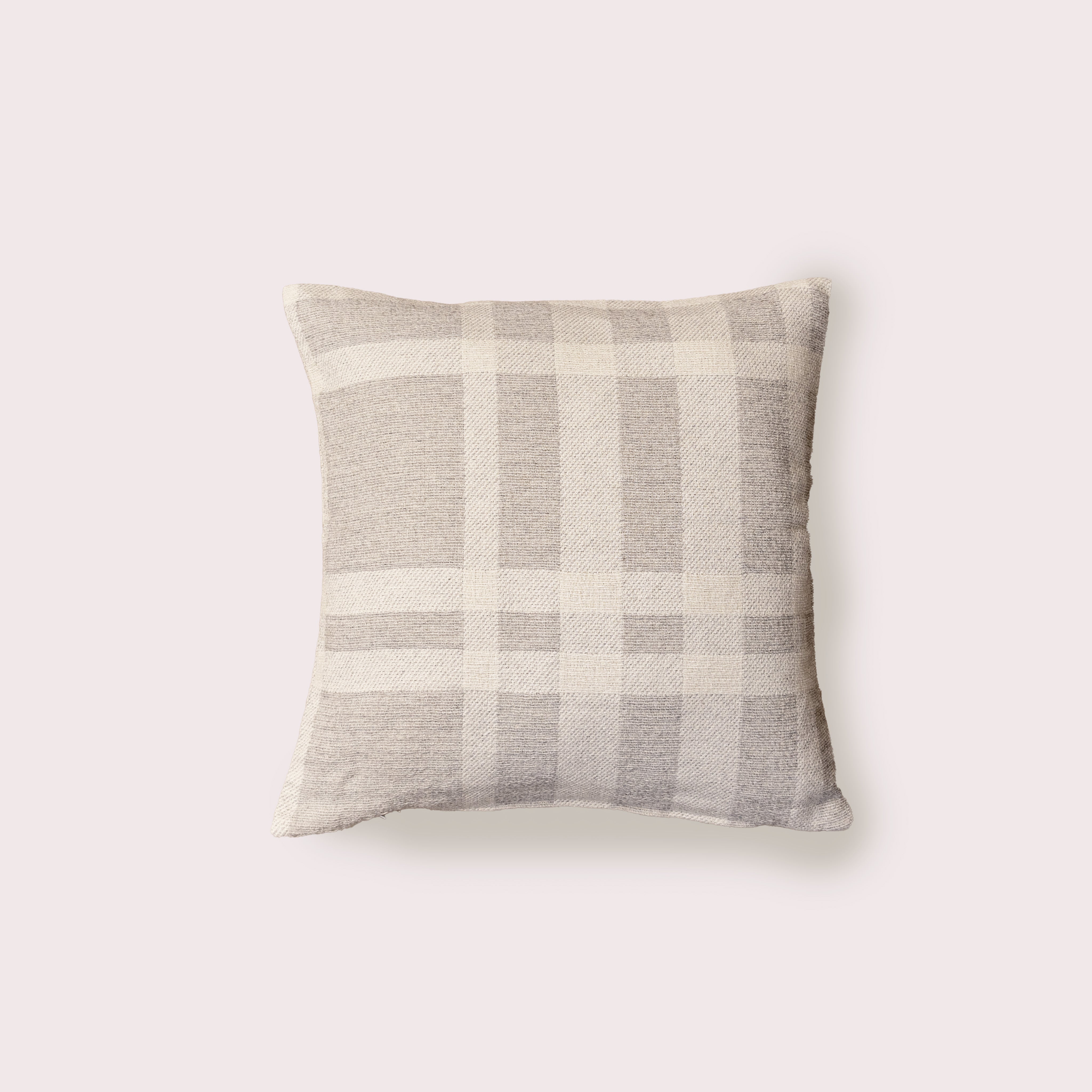 FUNDA DE COJÍN JACQUARD SIENA GRIS