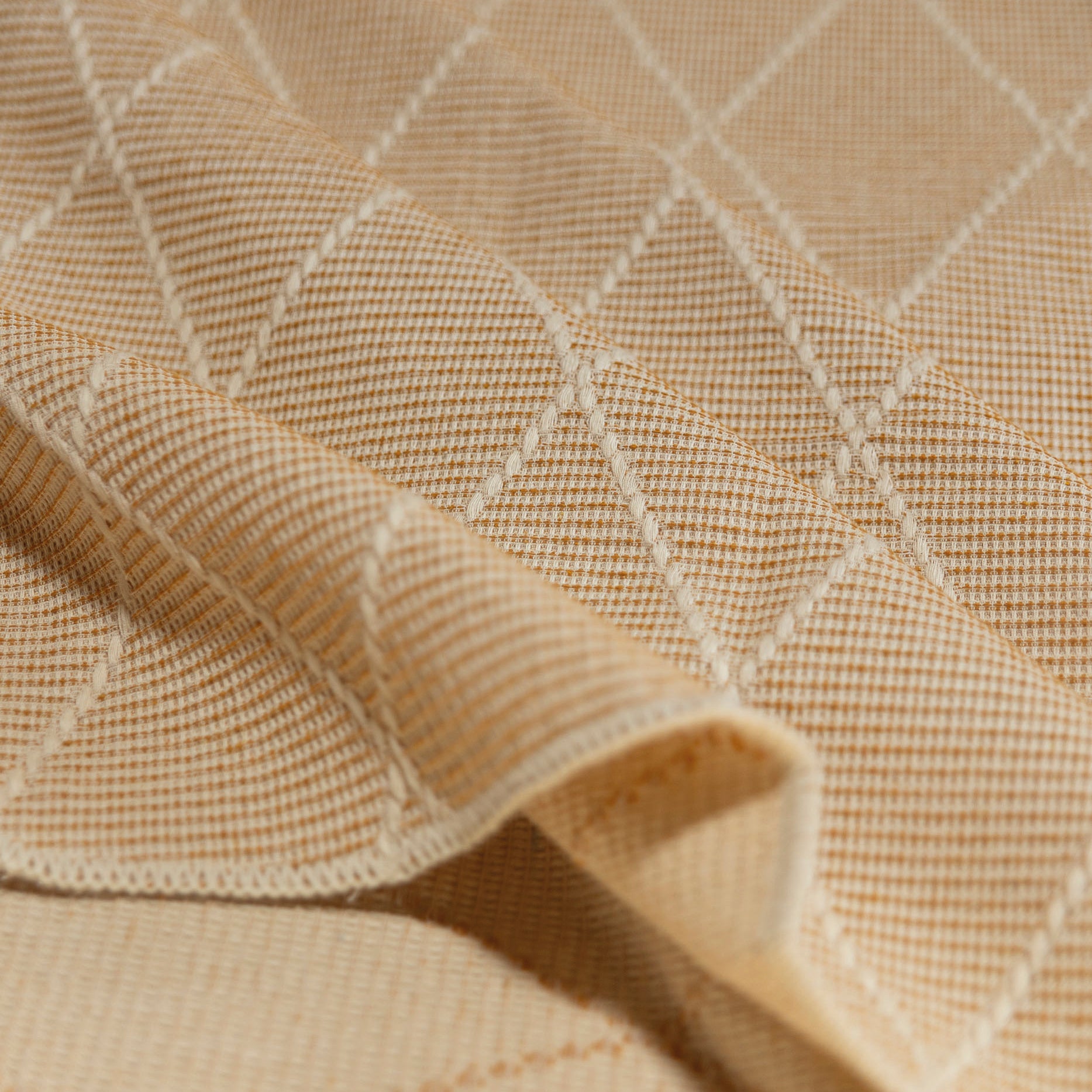 COLCHA FOULARD JACQUARD TERRA BEIGE
