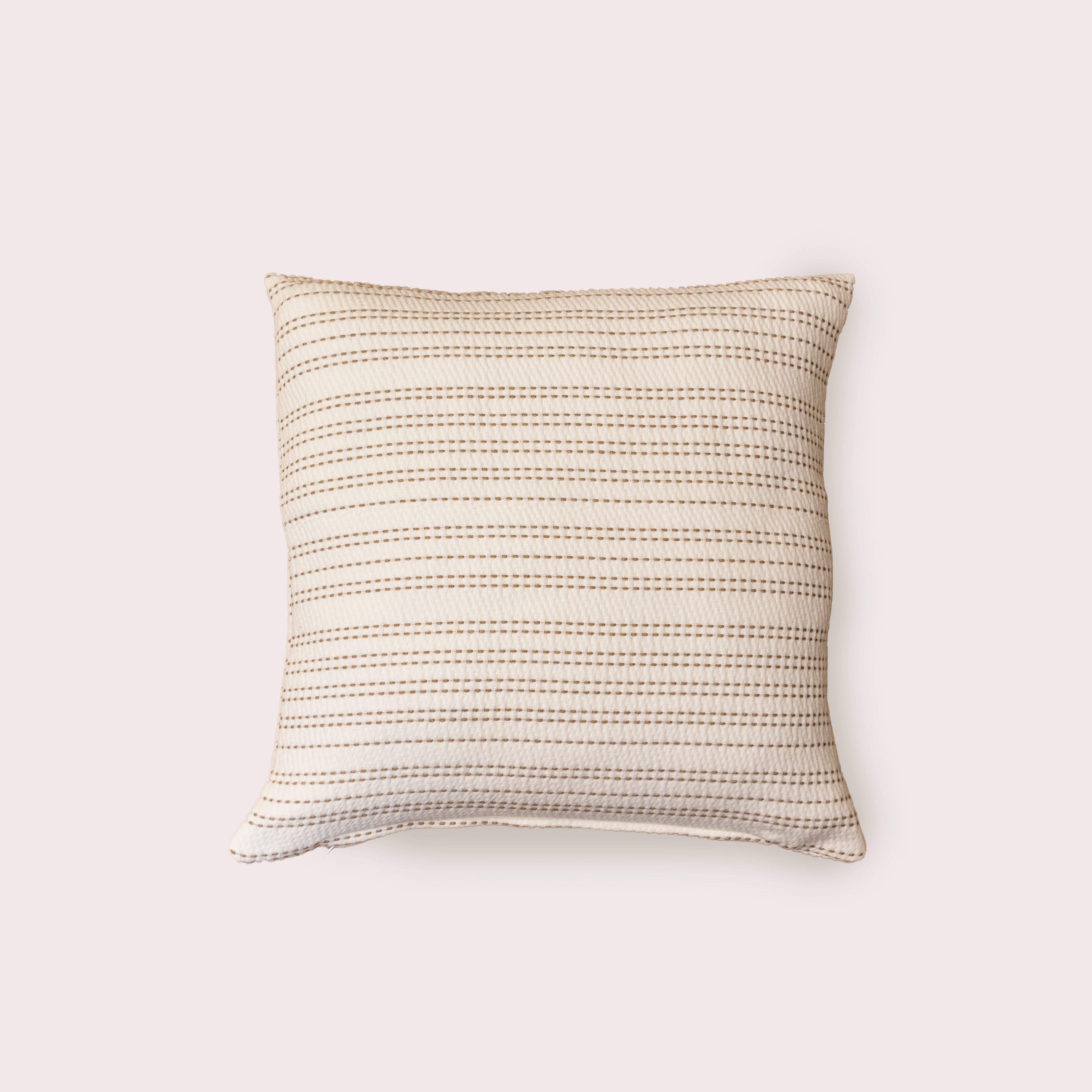 FUNDA DE COJÍN JACQUARD ALBA BEIGE