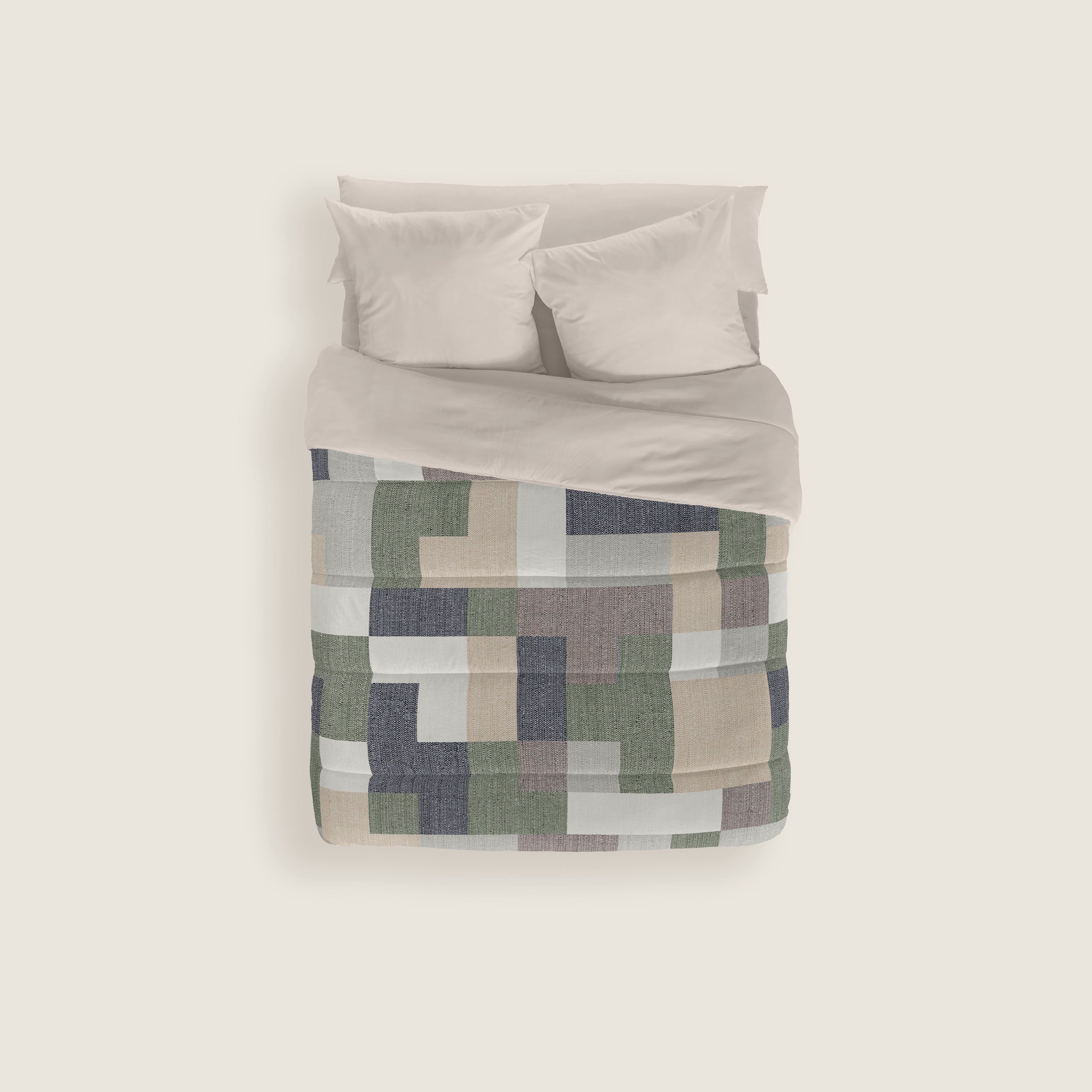 EDREDÓN NÓRDICO ESTAMPADO TETRIS